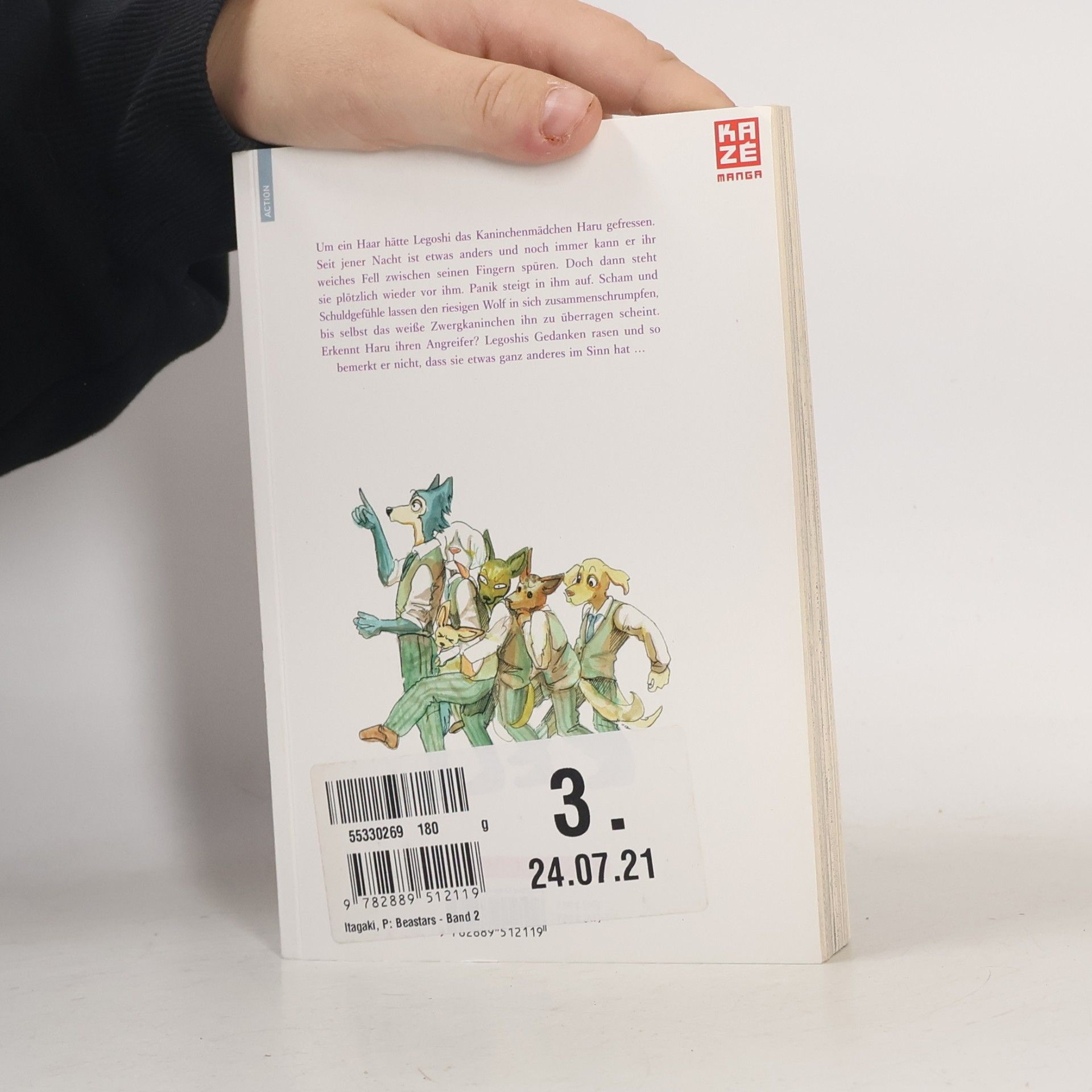 Paru Itagaki Beastars vol. 2