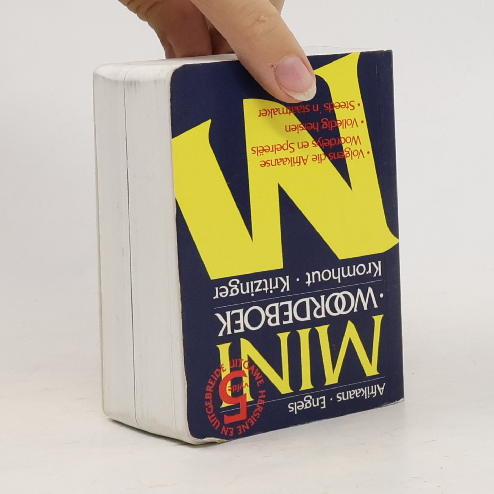 Jan Kromhout Mini Dictionary. English-Afrikaans, Afrikaans-English