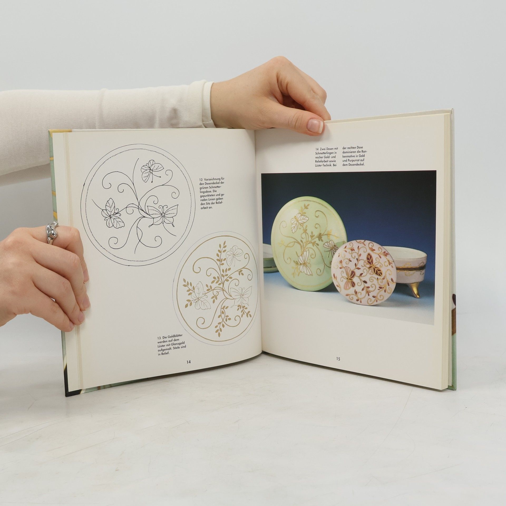 Betty Sigg Callwey Creativ Spezial: Porzellanmalerei in Jugendstil-Manier