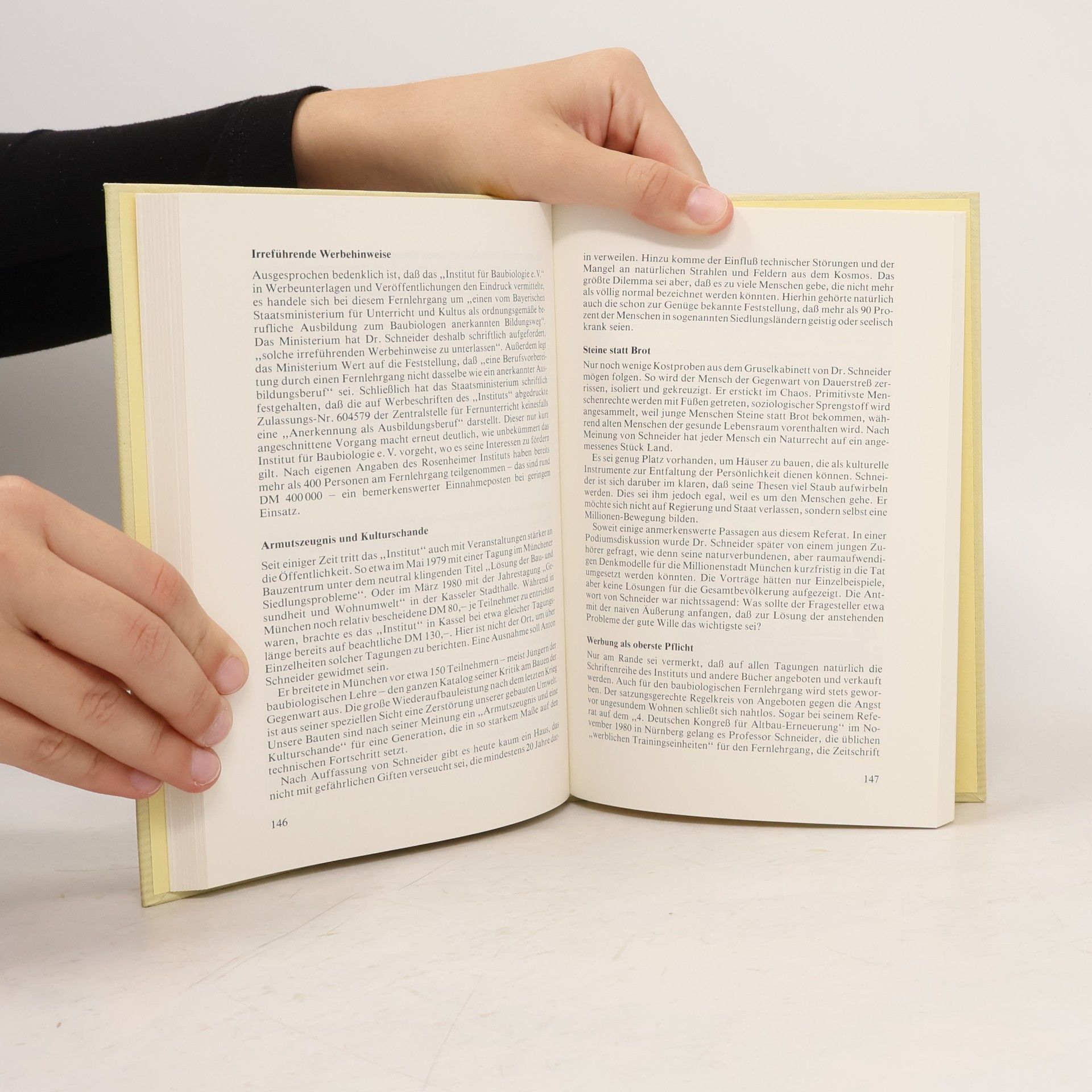 Gerd Danielewski Geschäfte mit der Angst