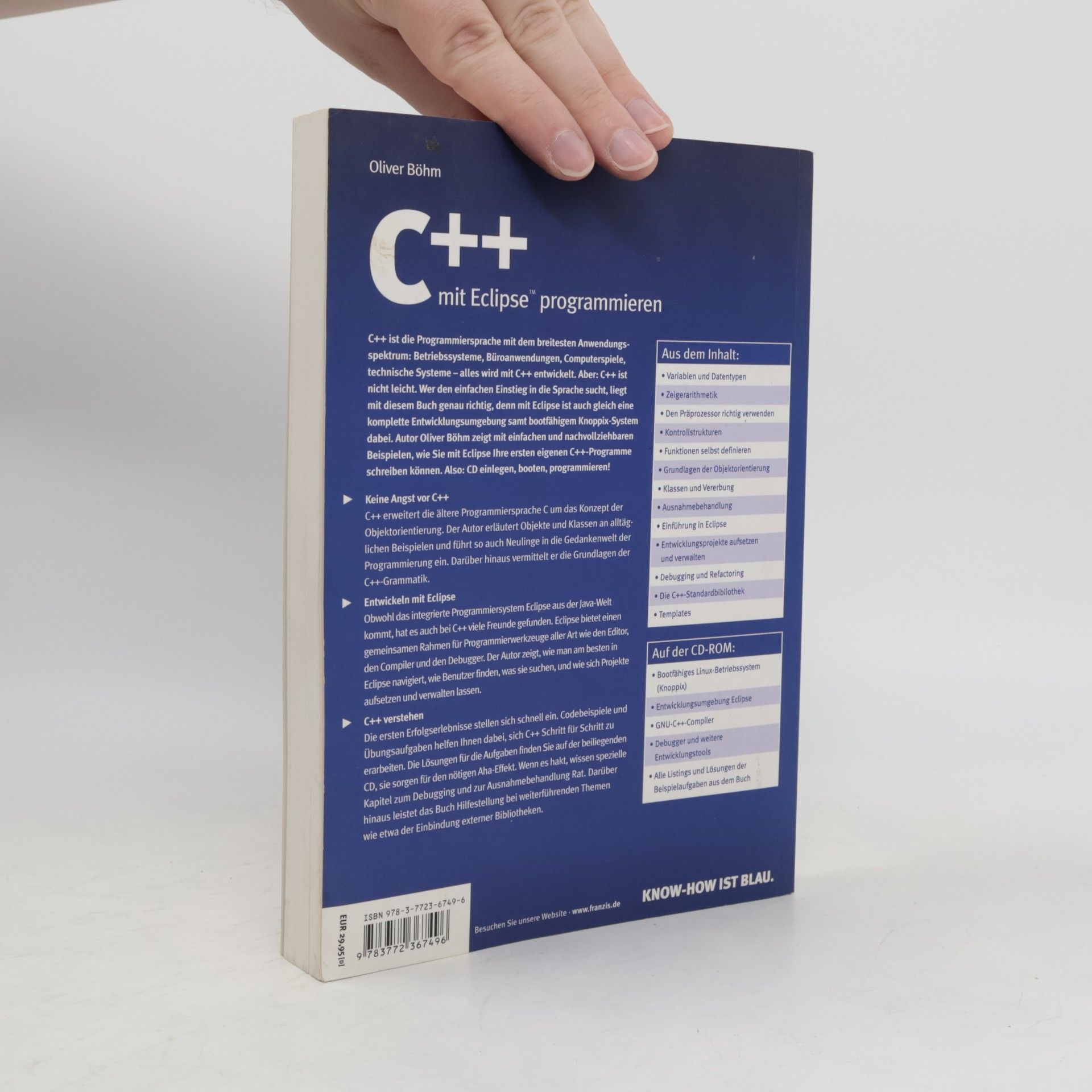 Oliver Böhm C++ mit Eclipse programmieren
