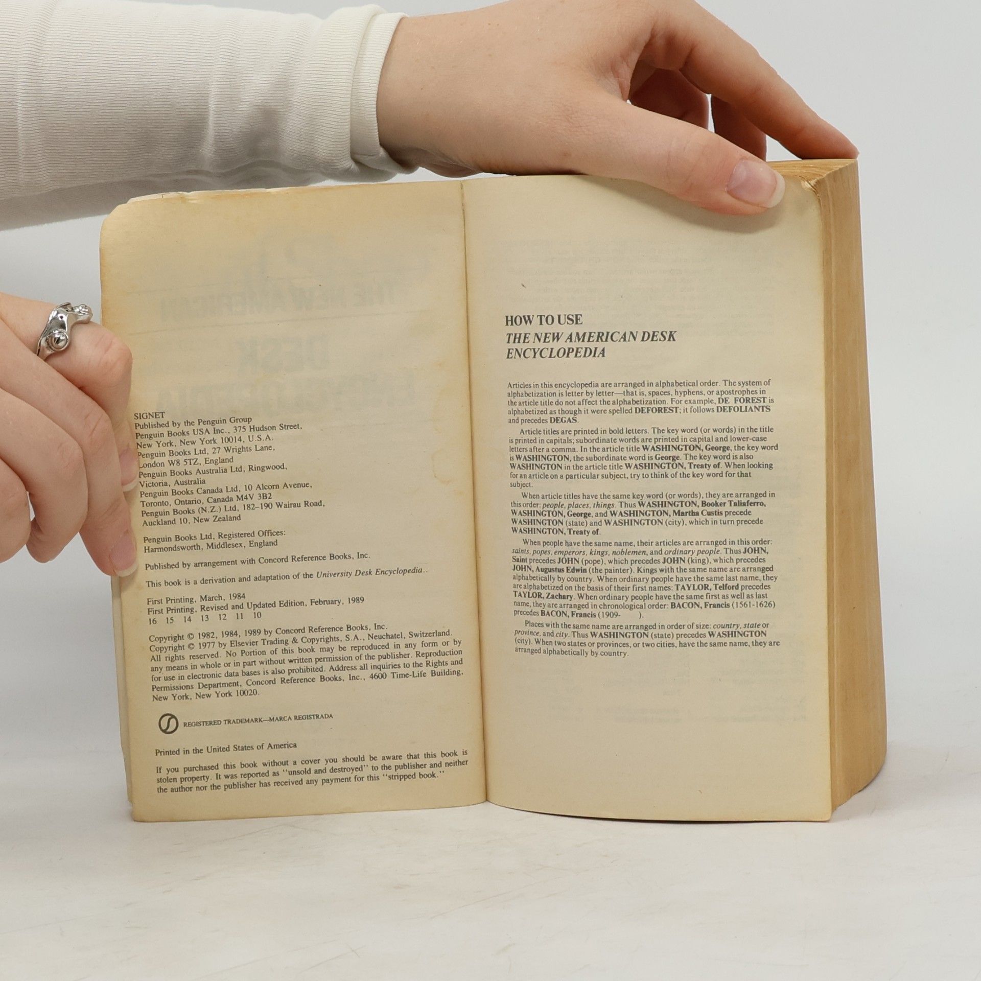 Various authors The New American Desk Encyclopedia