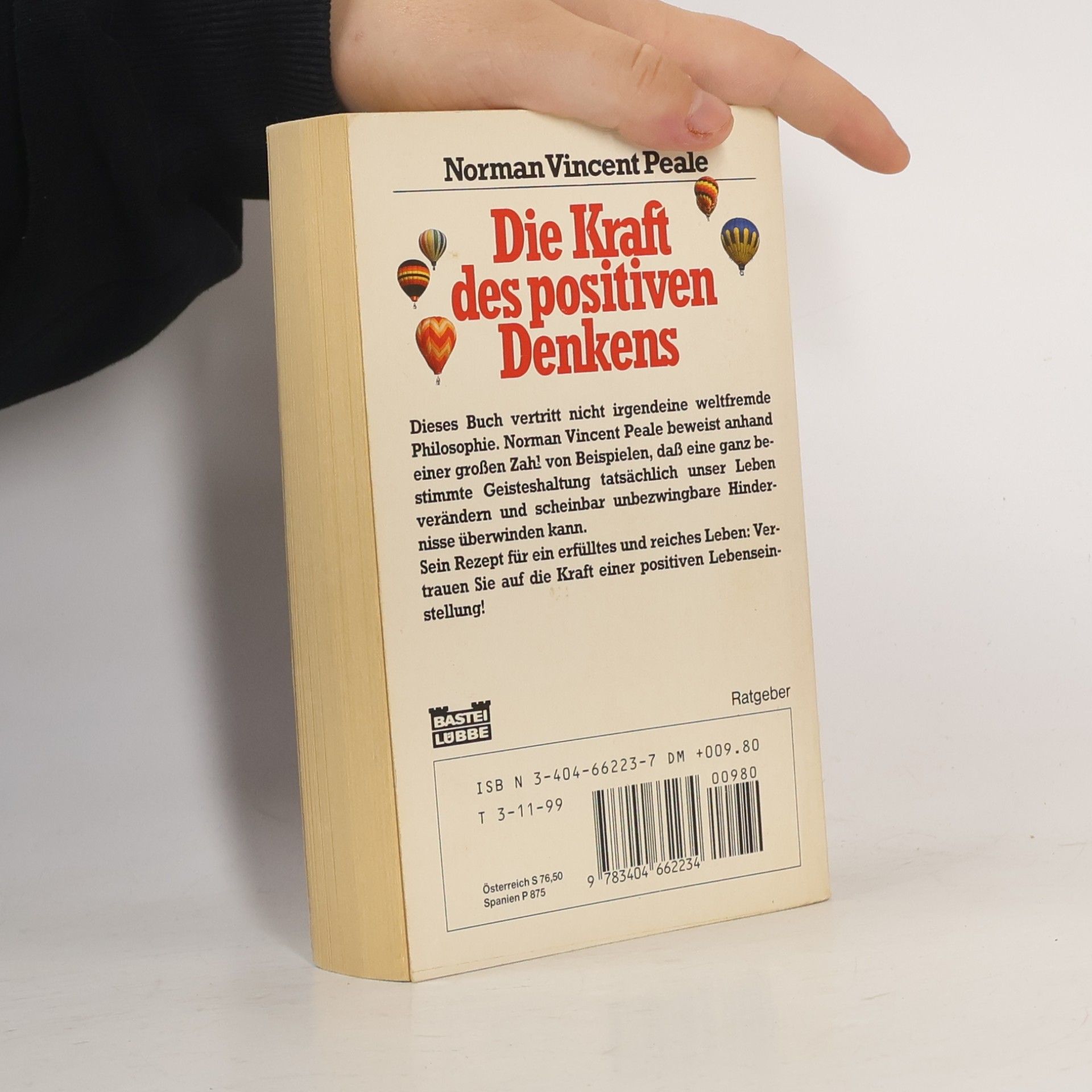 Norman Vincent Peale Die Kraft des positiven Denkens