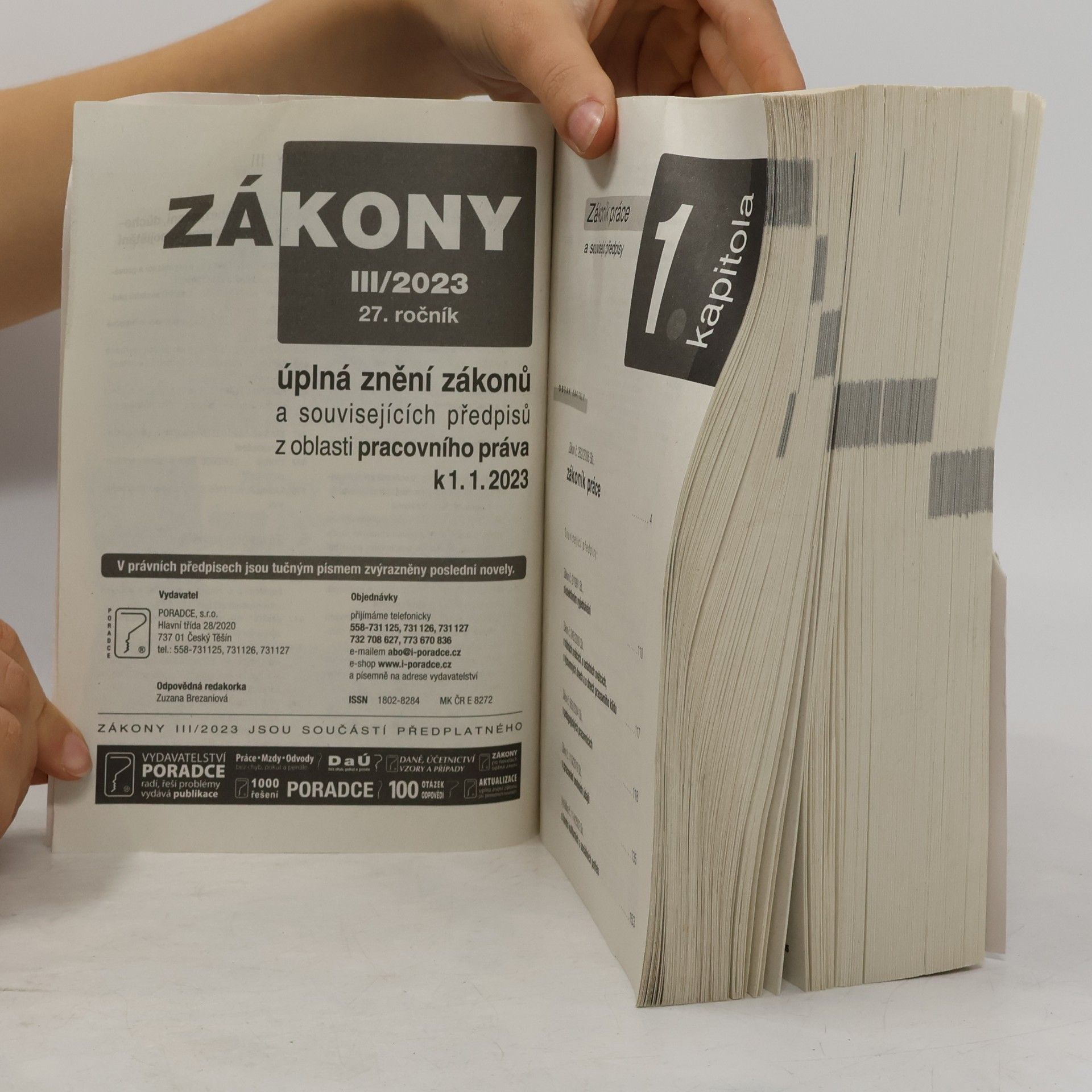 kolektiv Zákony 2023 III. Zákoník práce