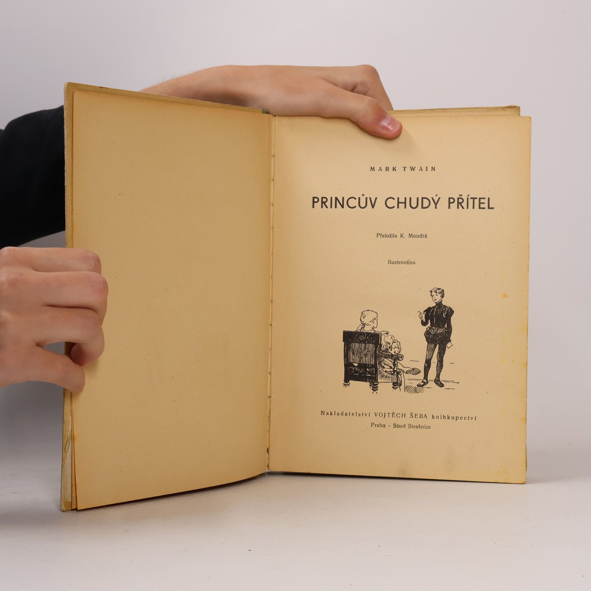 Mark Twain Princův chudý přítel