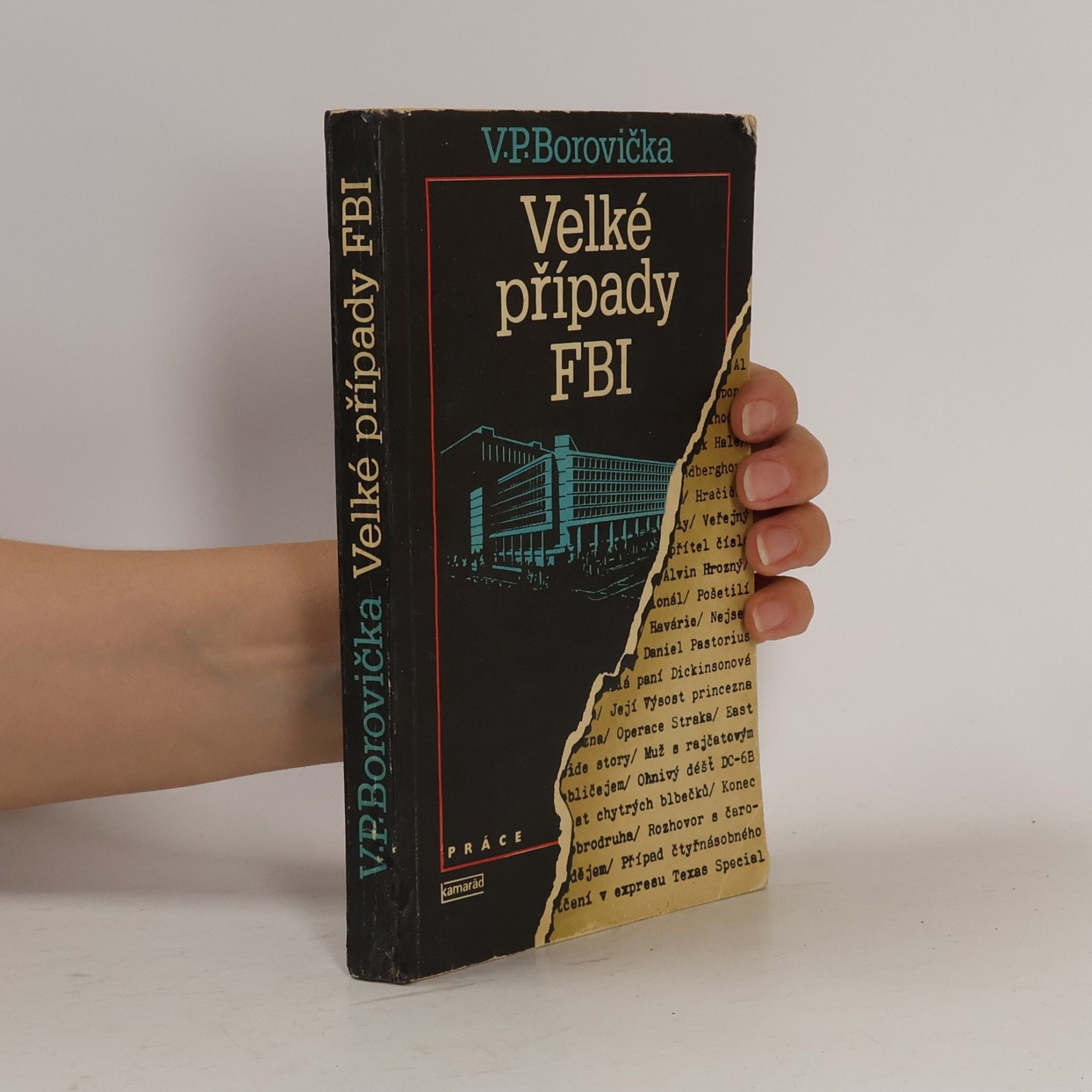 Václav Pavel Borovička Velké případy FBI