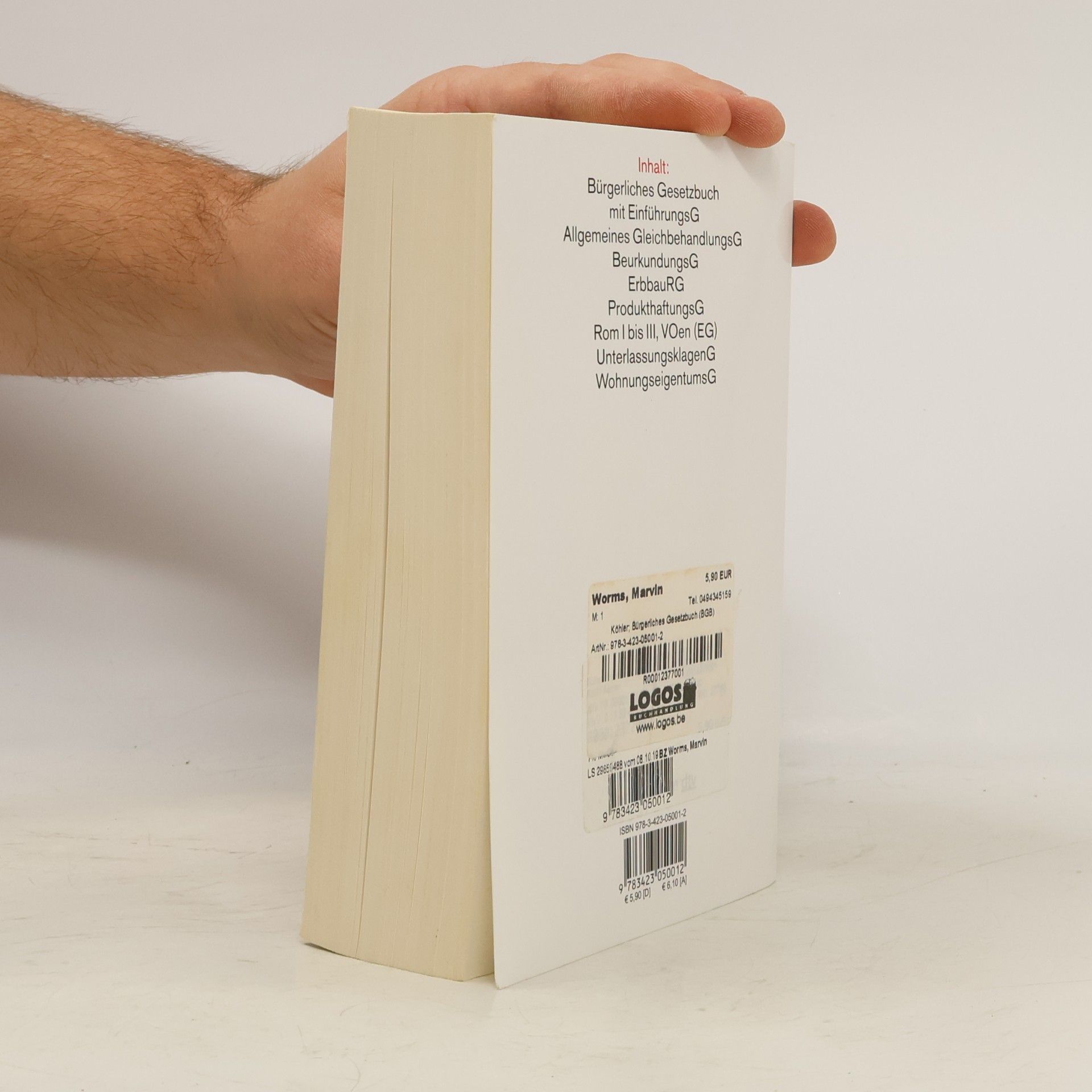 Autorenkollektiv Bürgerliches Gesetzbuch. 83. Auflage