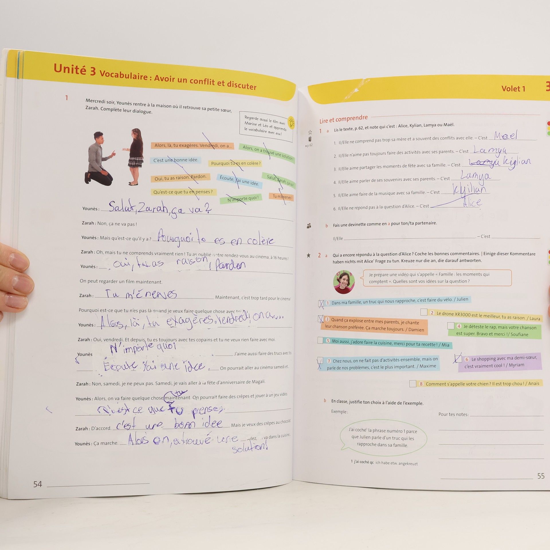 Dorothea Bachert À plus ! 1. und 2. Fremdsprache. Band 2 - Carnet d'activités mit Audios und Videos online