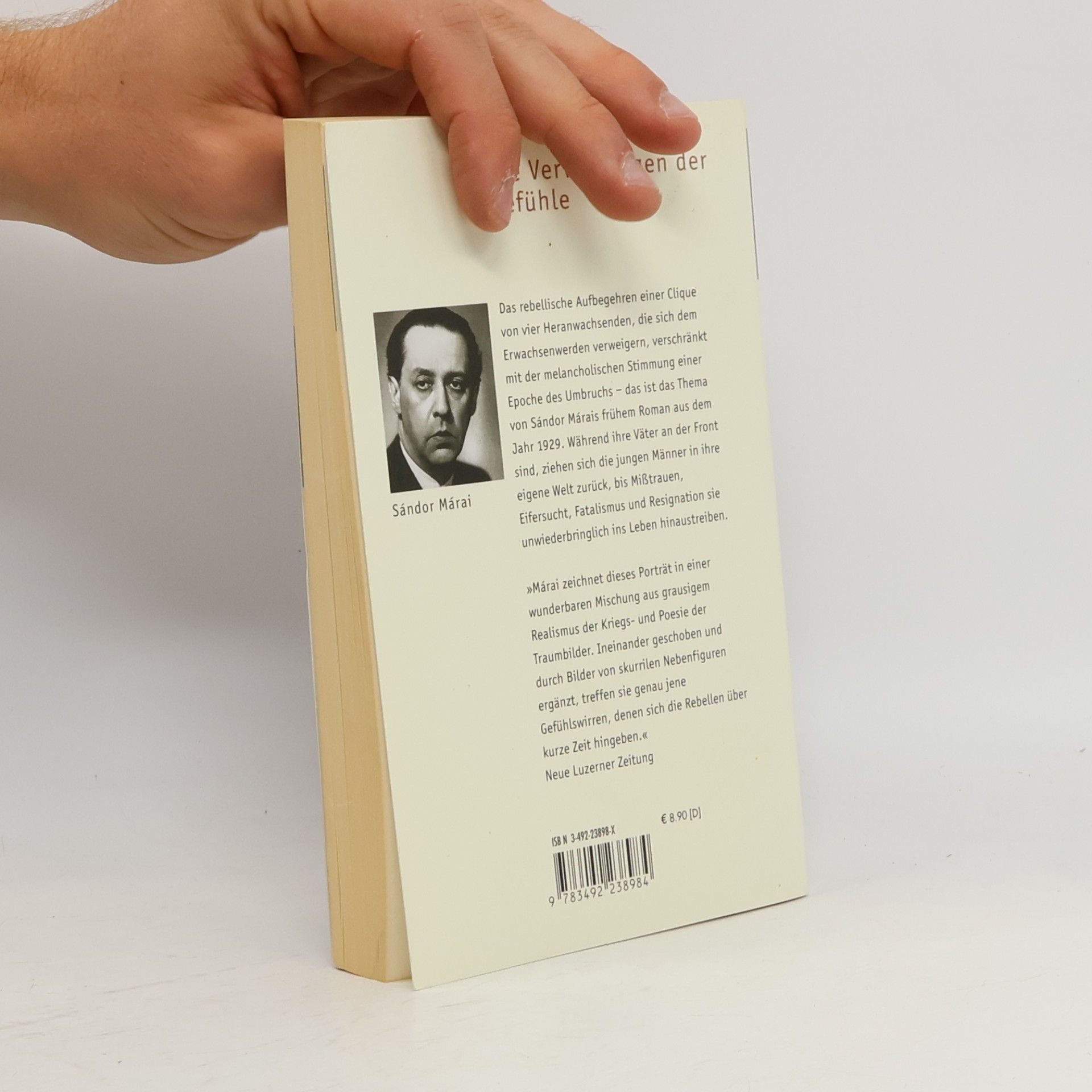 Sándor Márai Die jungen Rebellen