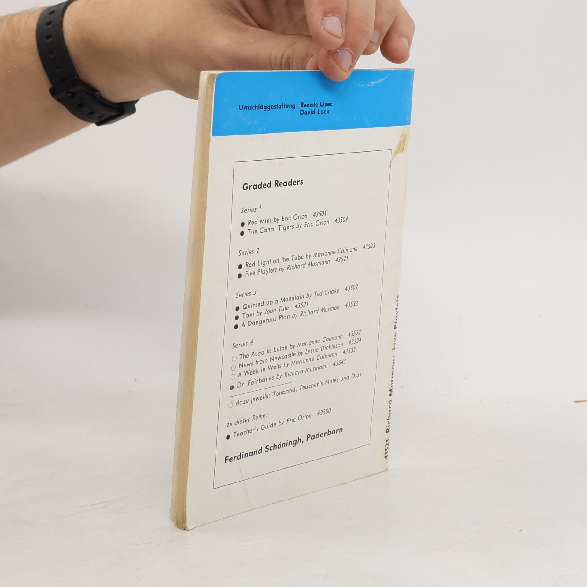 Richard Musman Graded Readers - 2: Five Playlets (Schöninghs Englische Textausgaben)