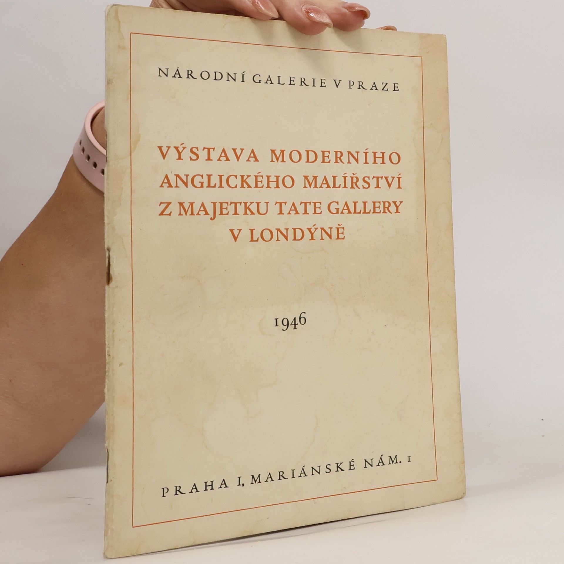 kolektiv Výstava moderního anglického malířství z majetku Tate Gallery v Londýně