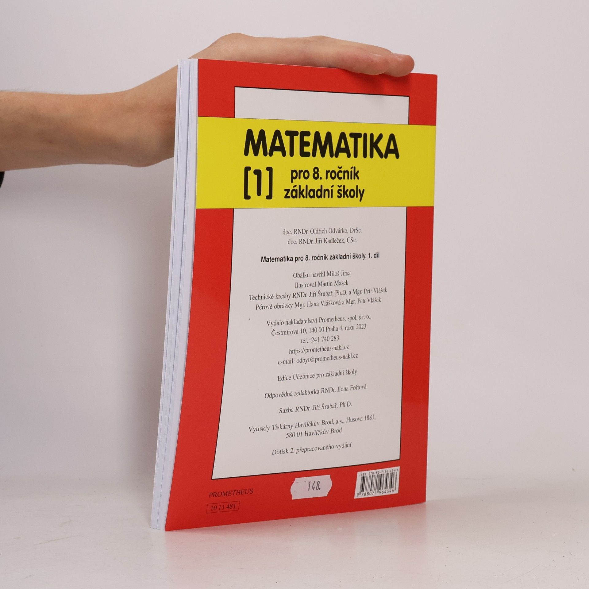 Oldřich Odvárko Matematika pro 8. ročník základní školy 1