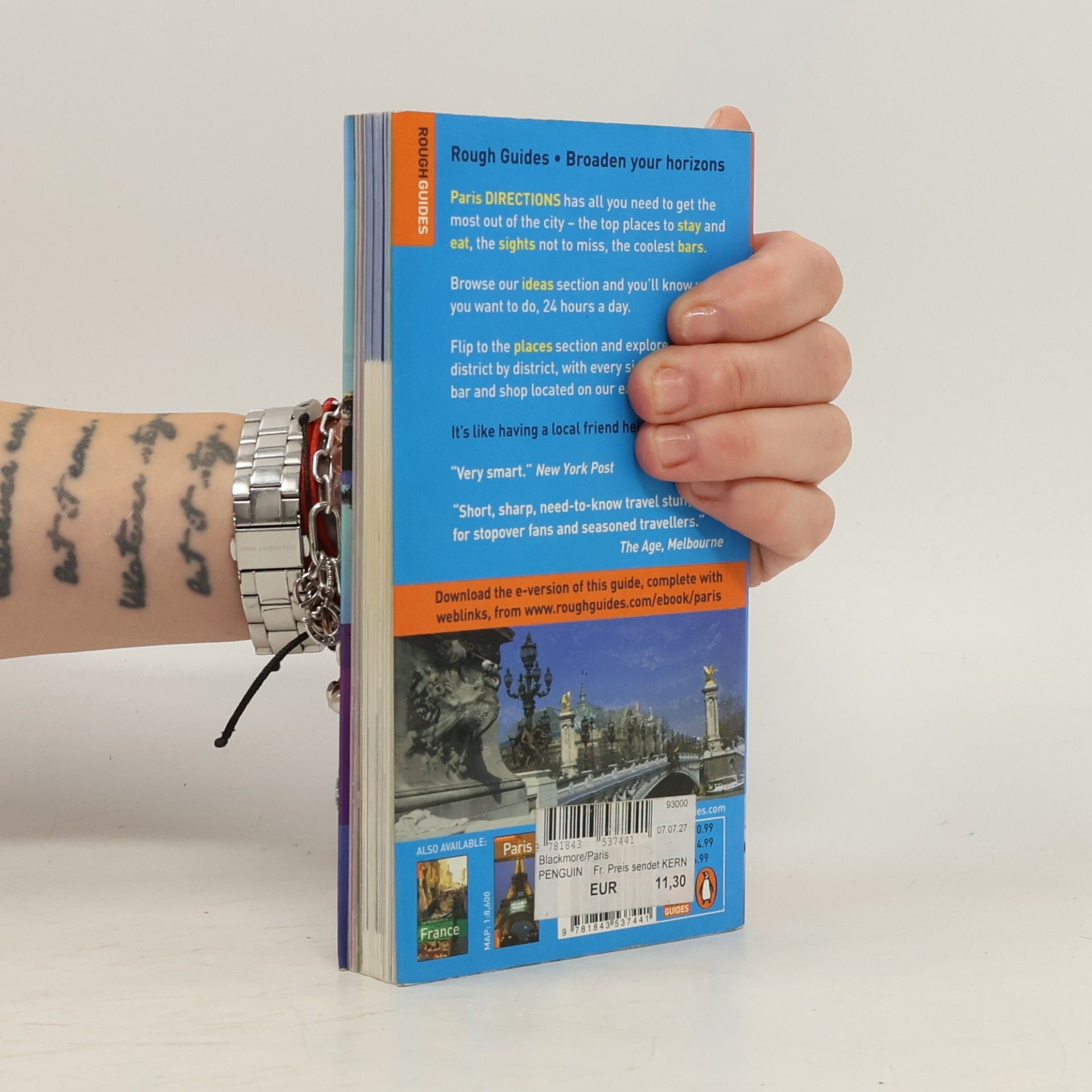 James McConnachie The Rough Guides' Paris Directions -