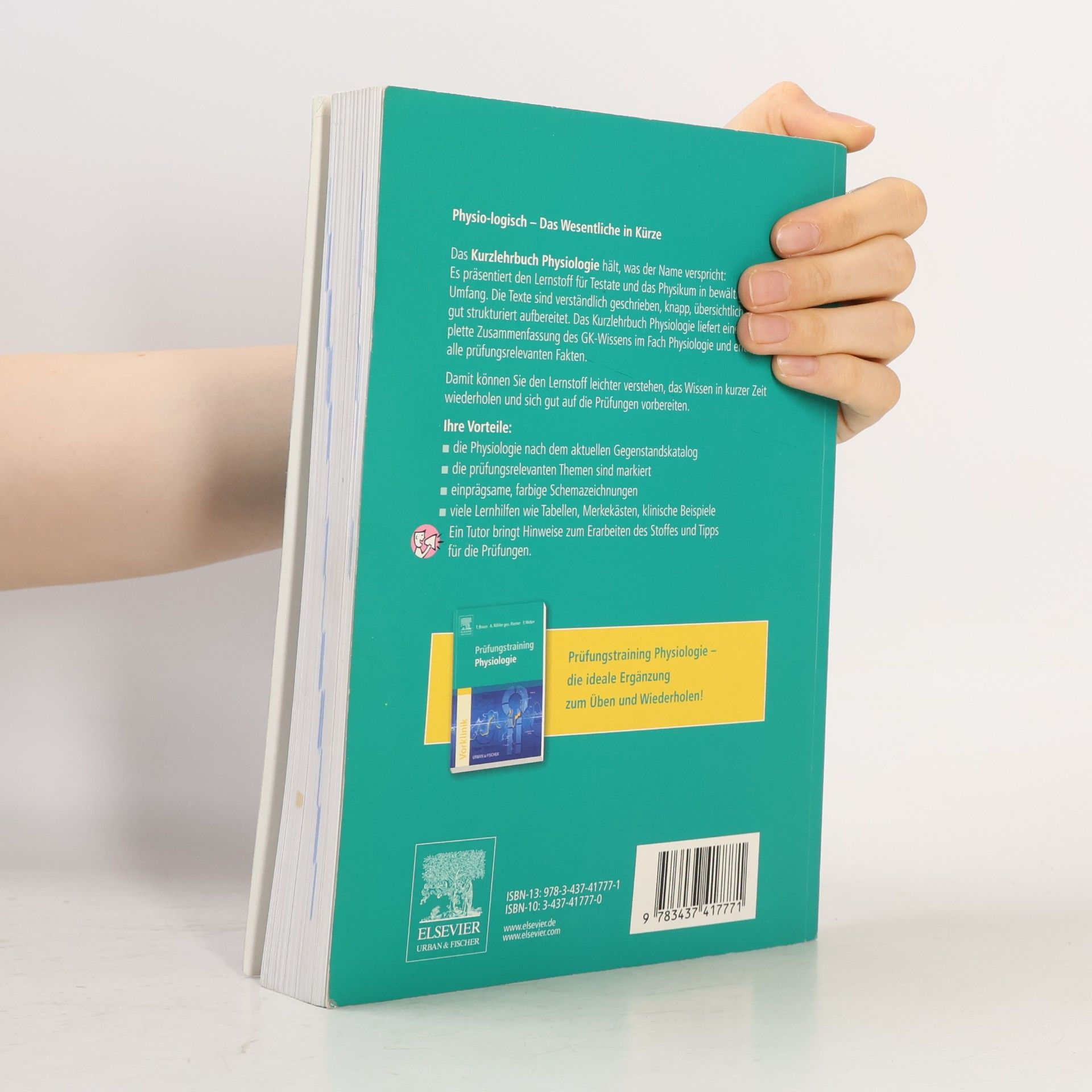 Thomas Braun Kurzlehrbuch Physiologie