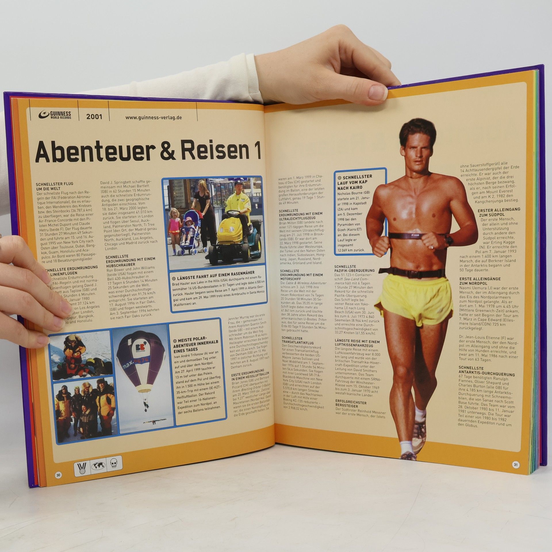 Kolektiv autorů Guinness Buch der Rekorde 2001