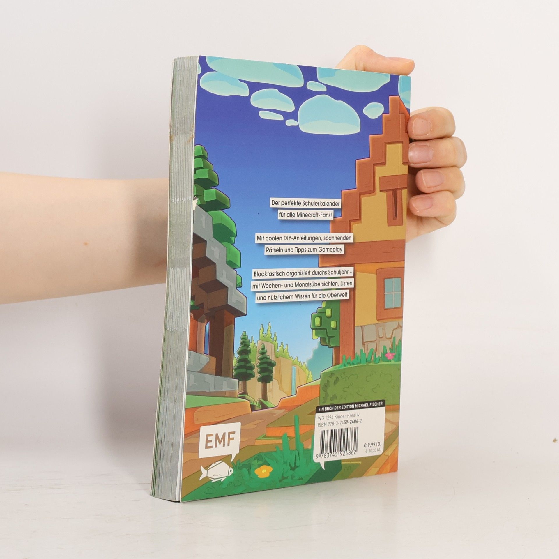 Silvia Schroer Der Schülerkalender für Minecraft-Fans 2025/2026