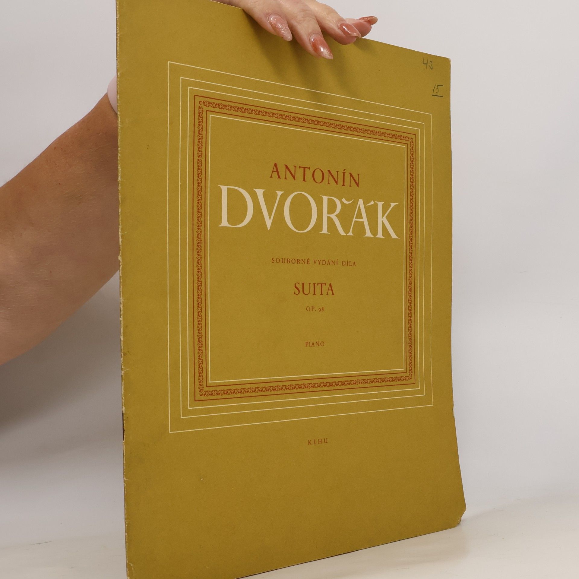 Antonín Dvořák Suita op. 98
