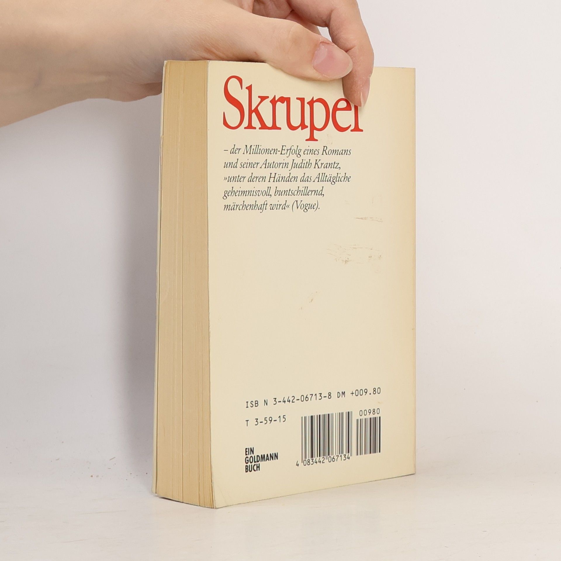 Judith Krantz Skrupel