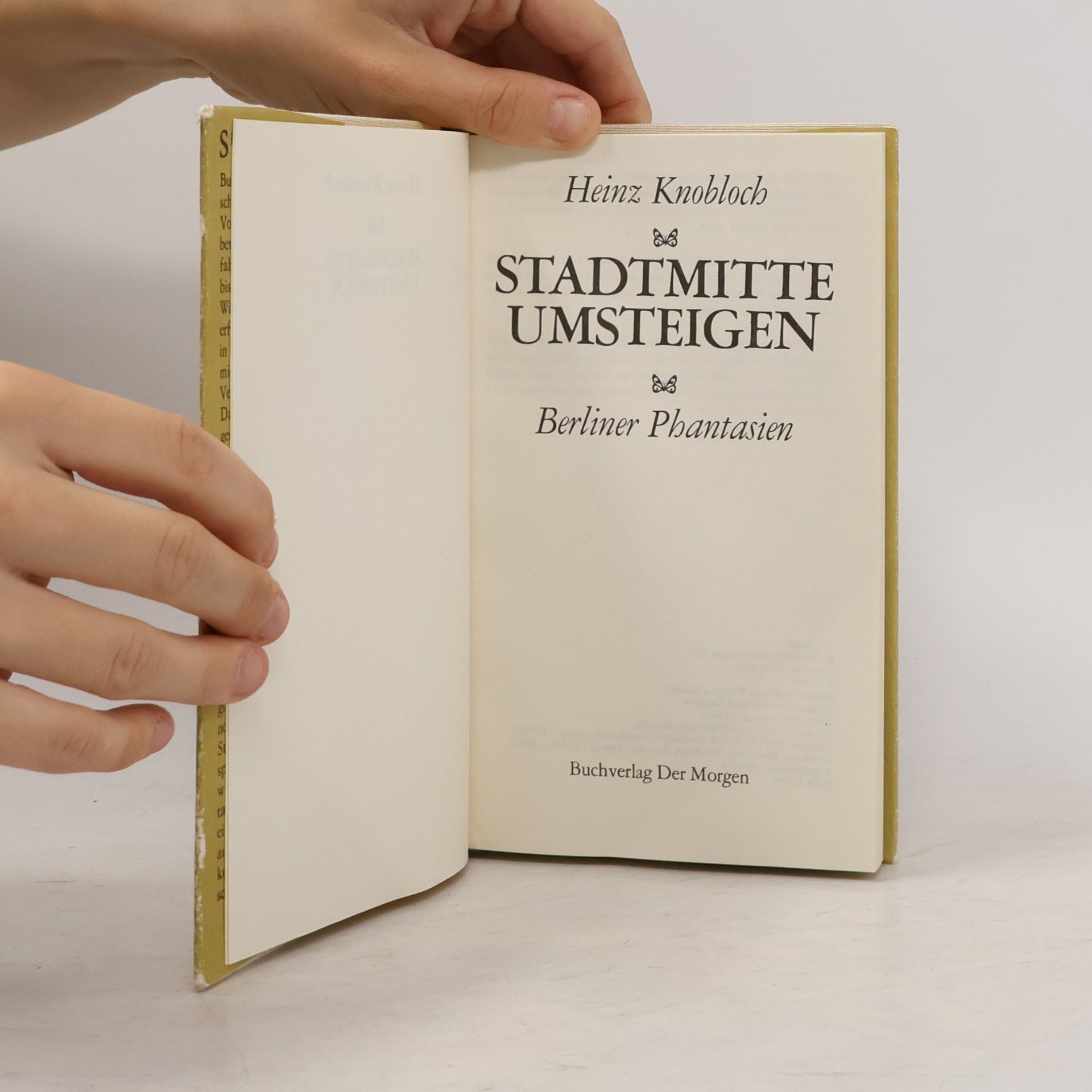 Heinz Knobloch Stadtmitte umsteigen