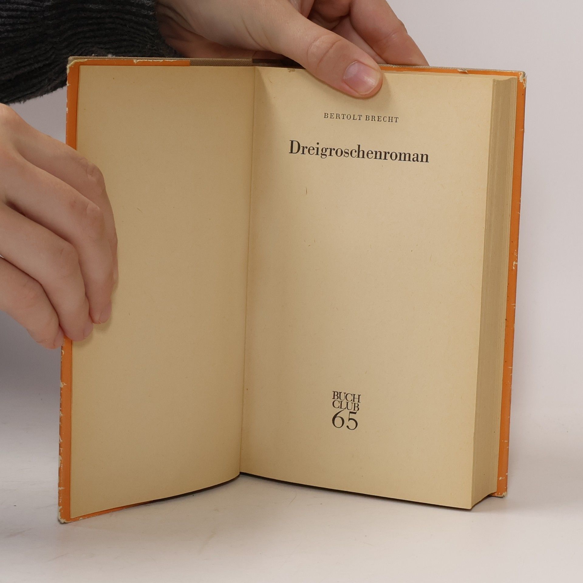 Bertolt Brecht Dreigroschenroman
