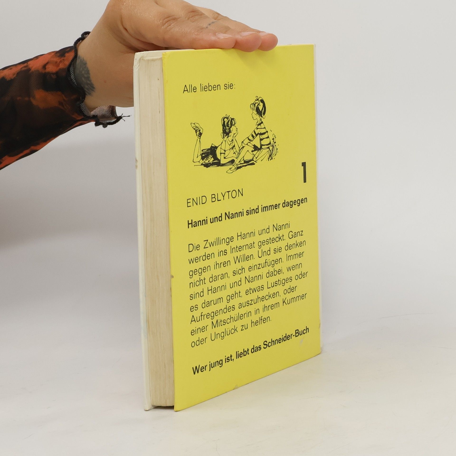 Enid Blyton Hanni und Nanni sind immer dagegen