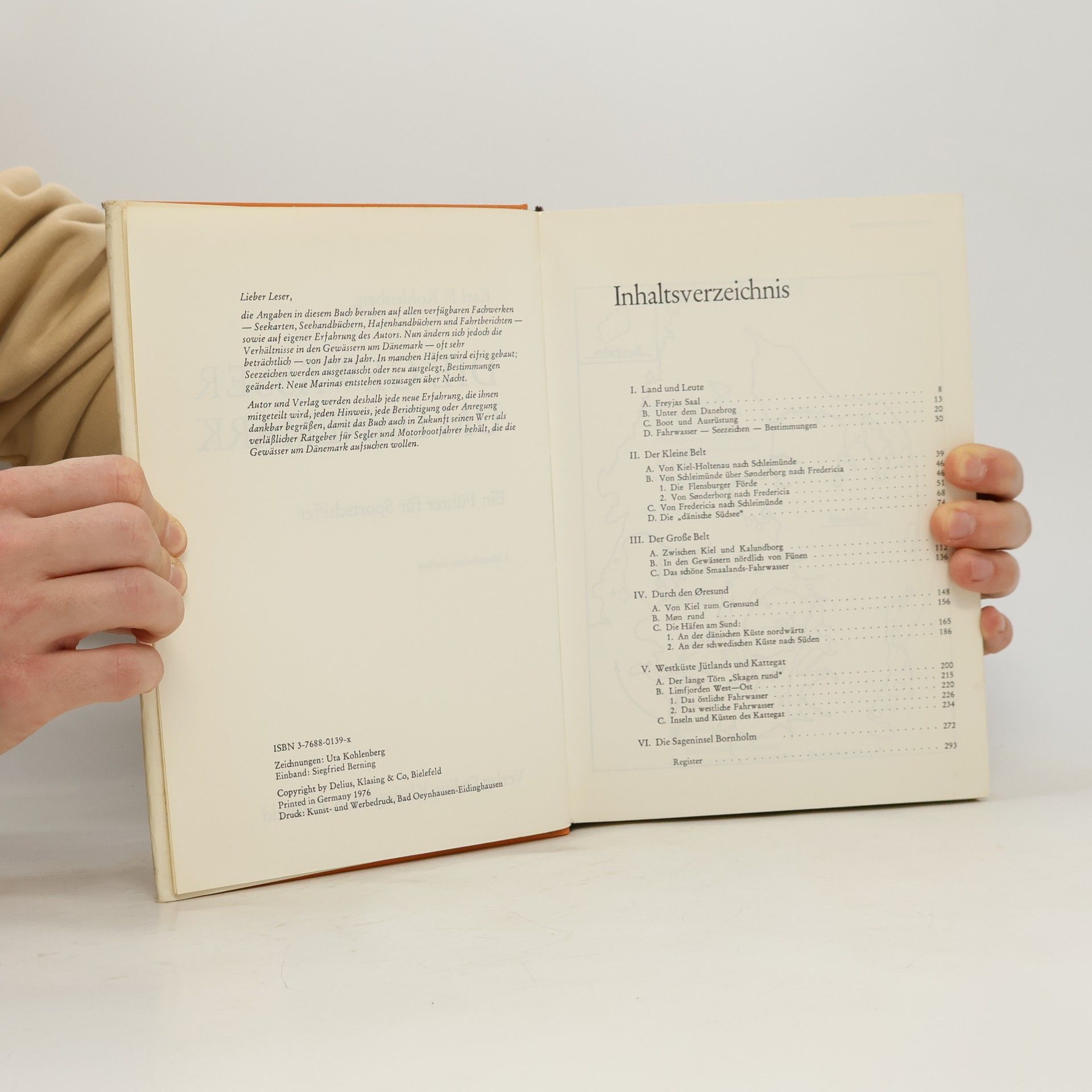 Karl F. Kohlenberg Die Gewässer um Dänemark