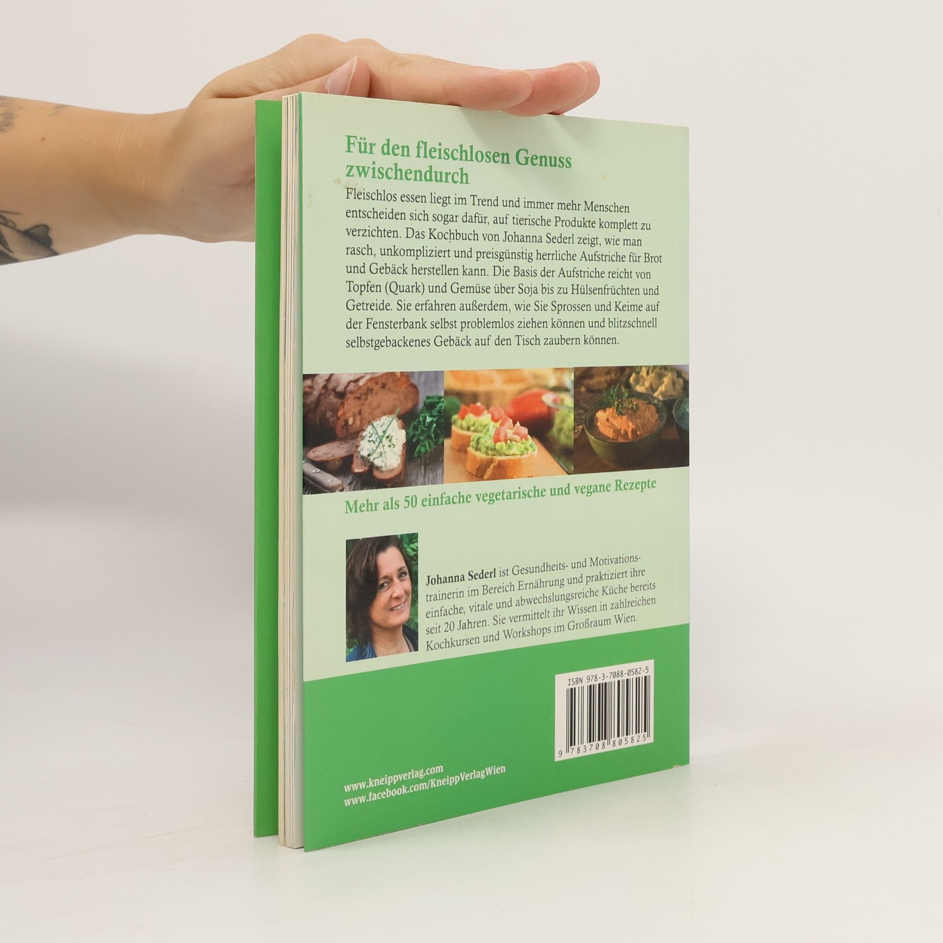 Johanna Sederl Vegane und vegetarische Brotaufstriche