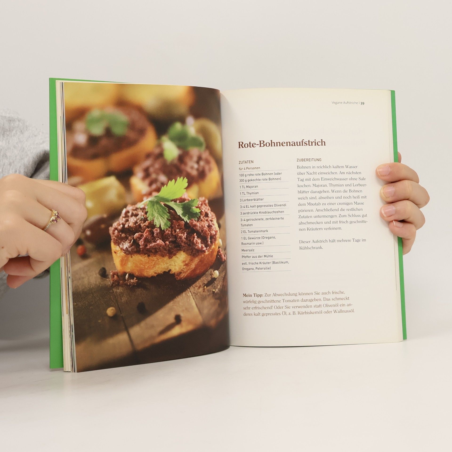 Johanna Sederl Vegane und vegetarische Brotaufstriche
