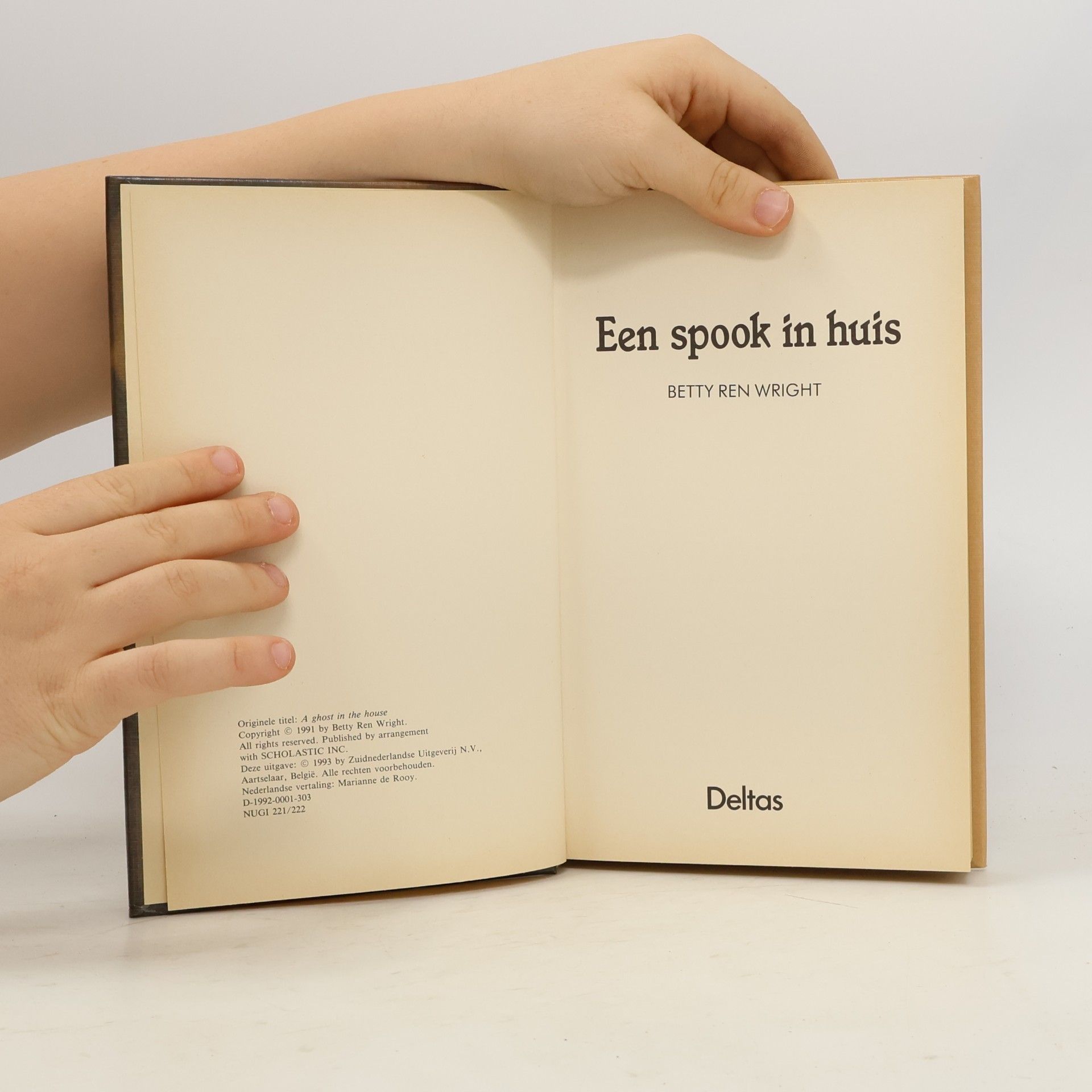 Betty Ren Wright Tienerbibliotheek - 1: Een spook in huis