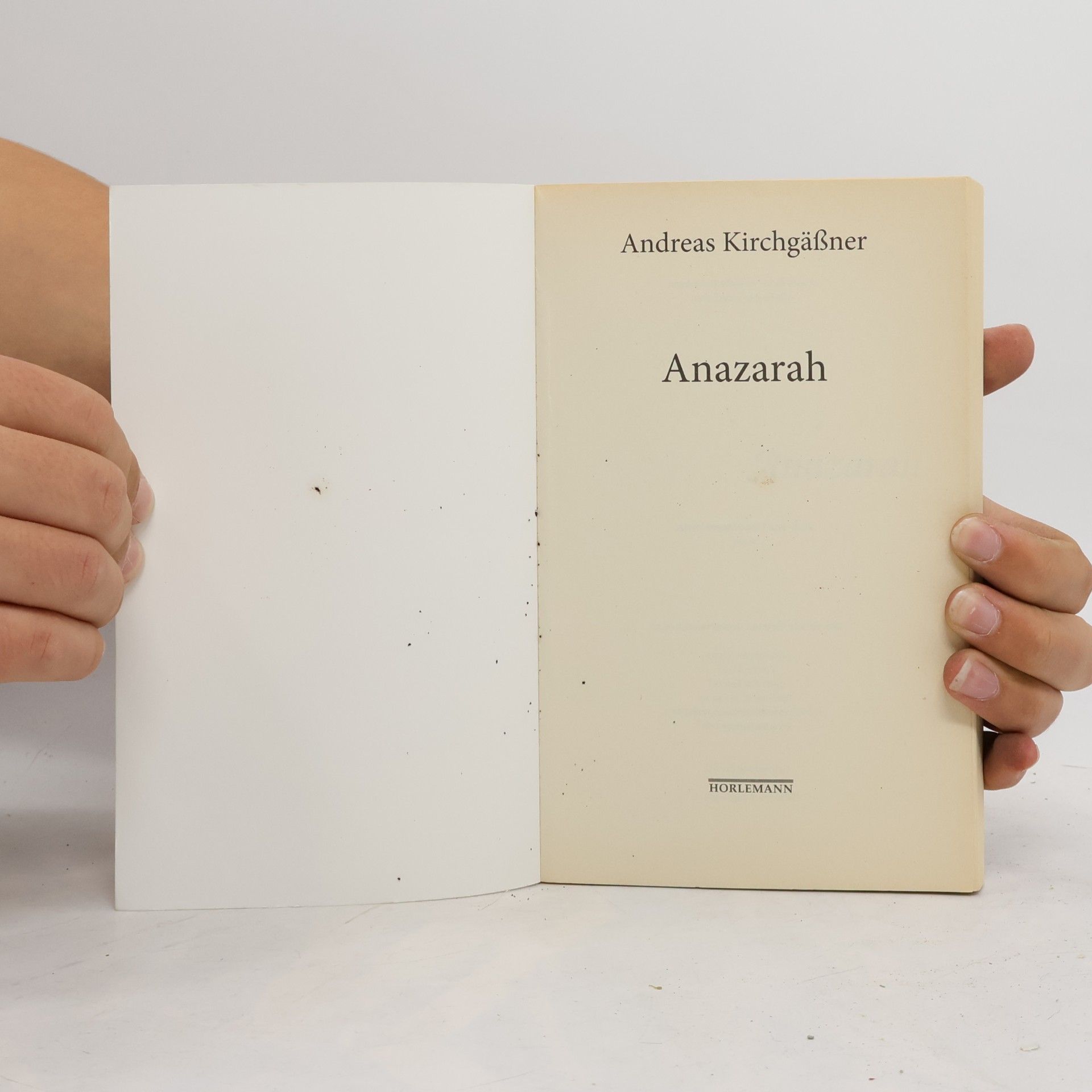 Andreas Kirchgässner Anazarah