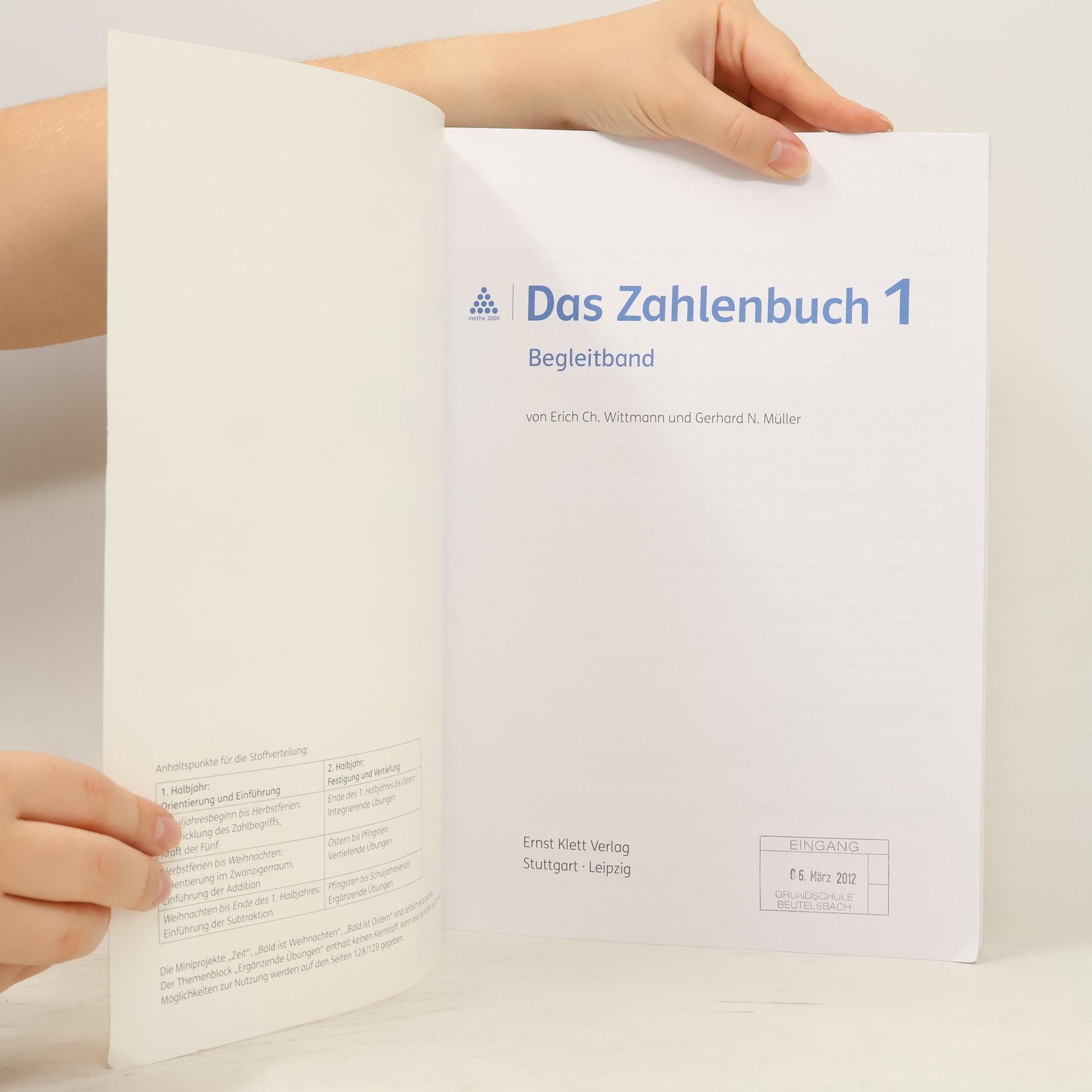 Erich CH. Wittmann und Gerhard N. Müller Das Zahlenbuch 1: Paket: Didaktischer Kommentar und Materialband Klasse 1 (Das Zahlenbuch. Ausgabe ab 2012)