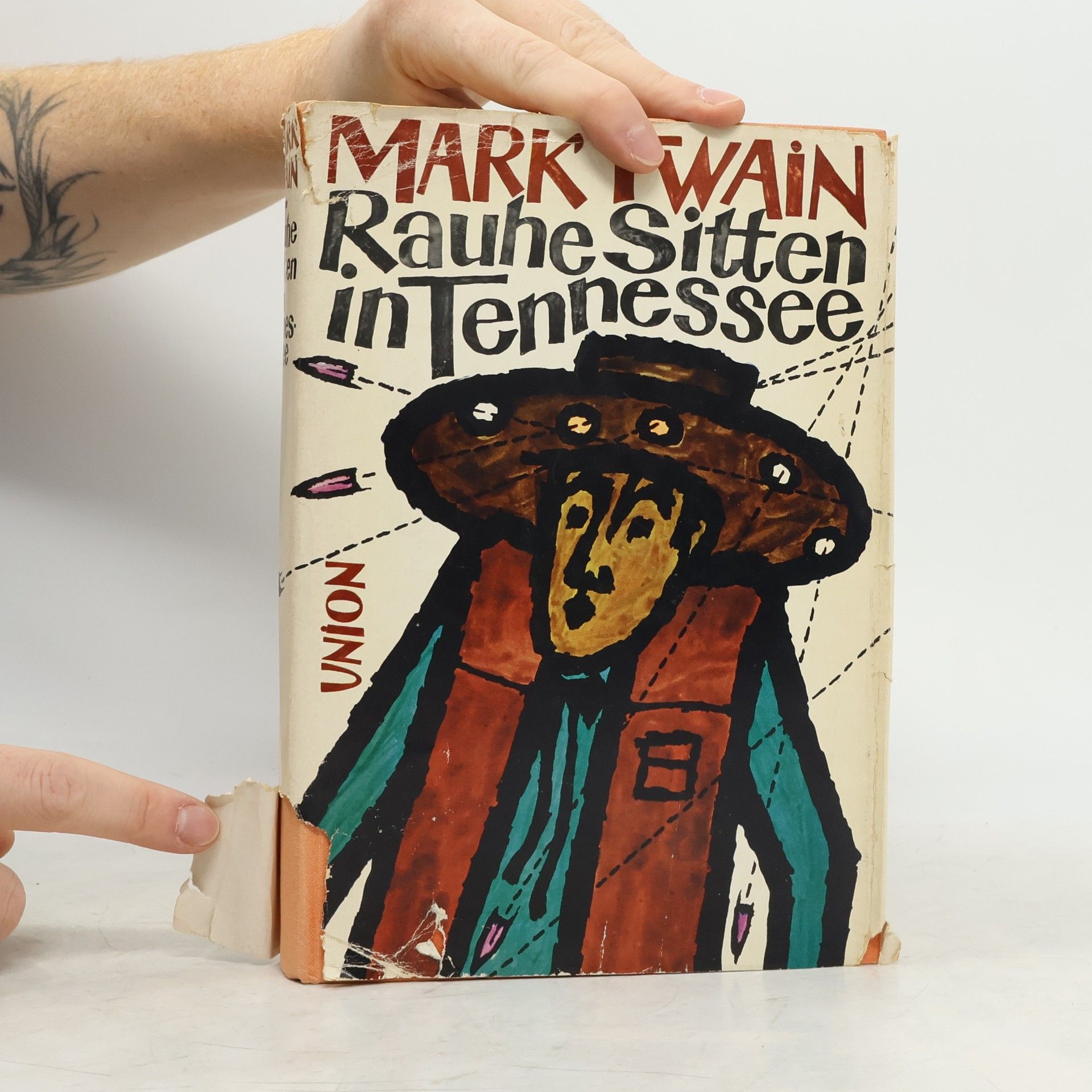 Mark Twain Rauhe Sitten in Tennessee