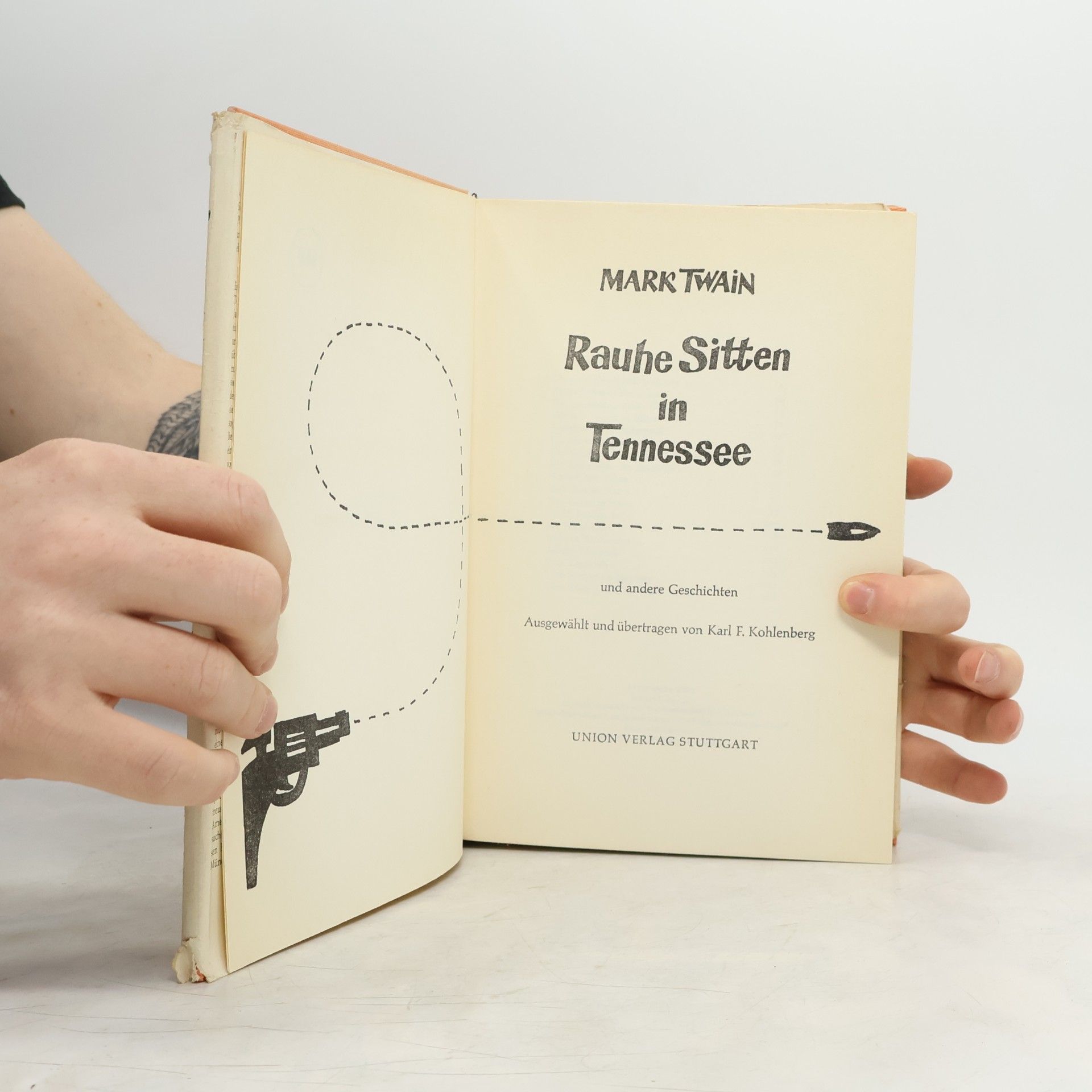 Mark Twain Rauhe Sitten in Tennessee