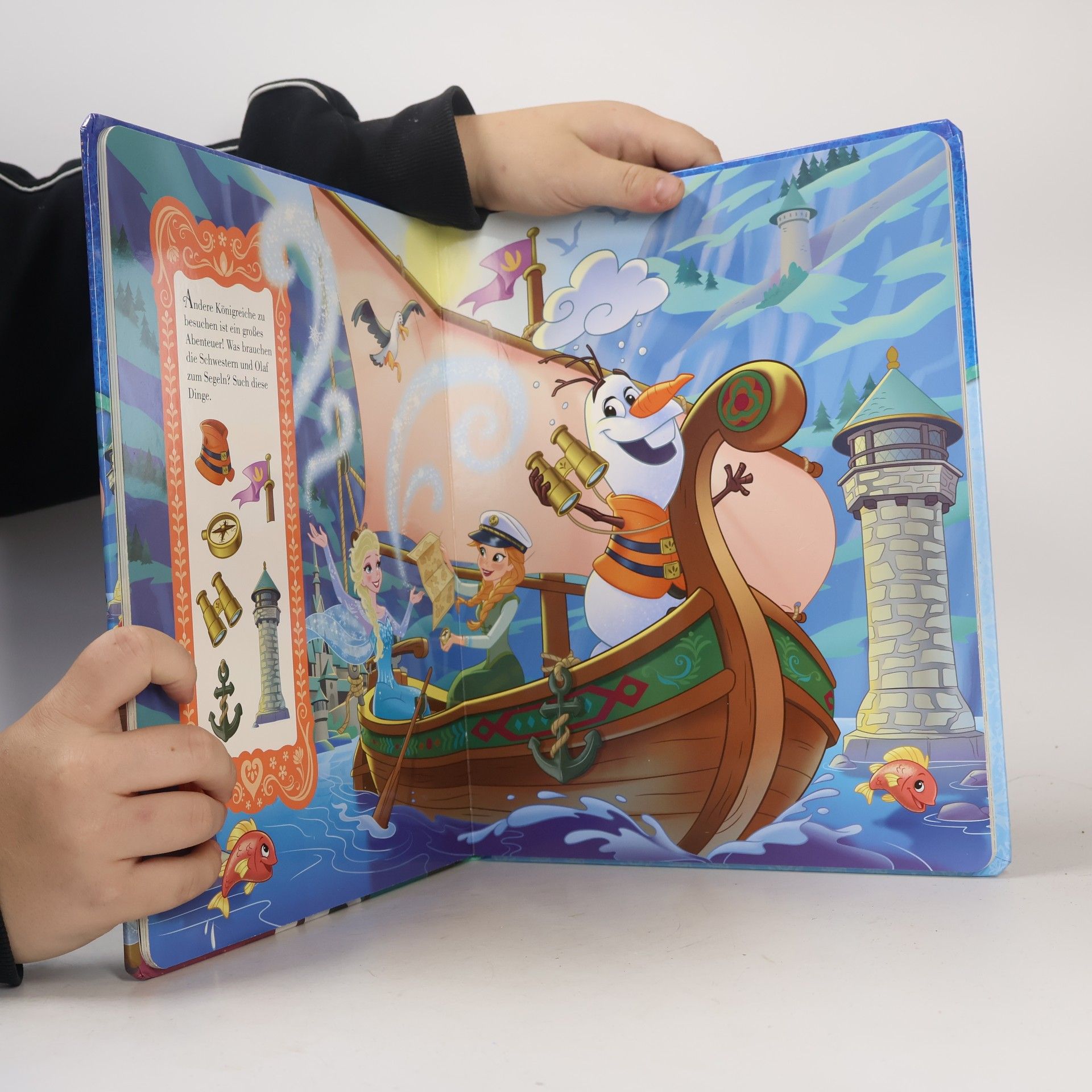 Kolektív autorov Disney Die Eiskönigin - Verrückte Such-Bilder für unterwegs - Wimmelbuch - Pappbilderbuch mit Stift und abwischbaren Seiten ab 3