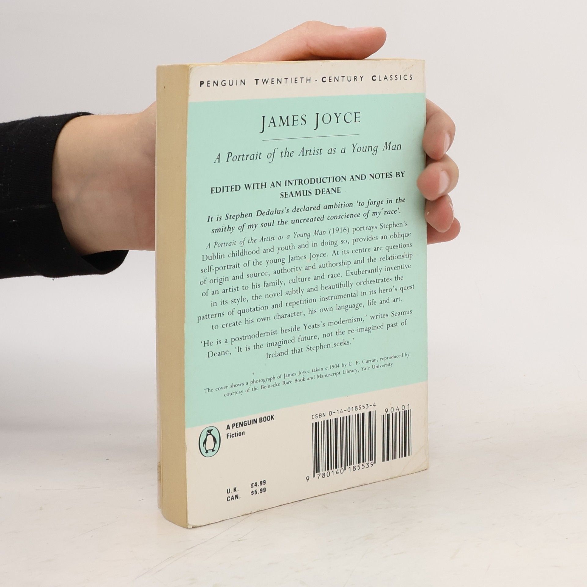 James Joyce A Portrait of the Artist as a Young Man