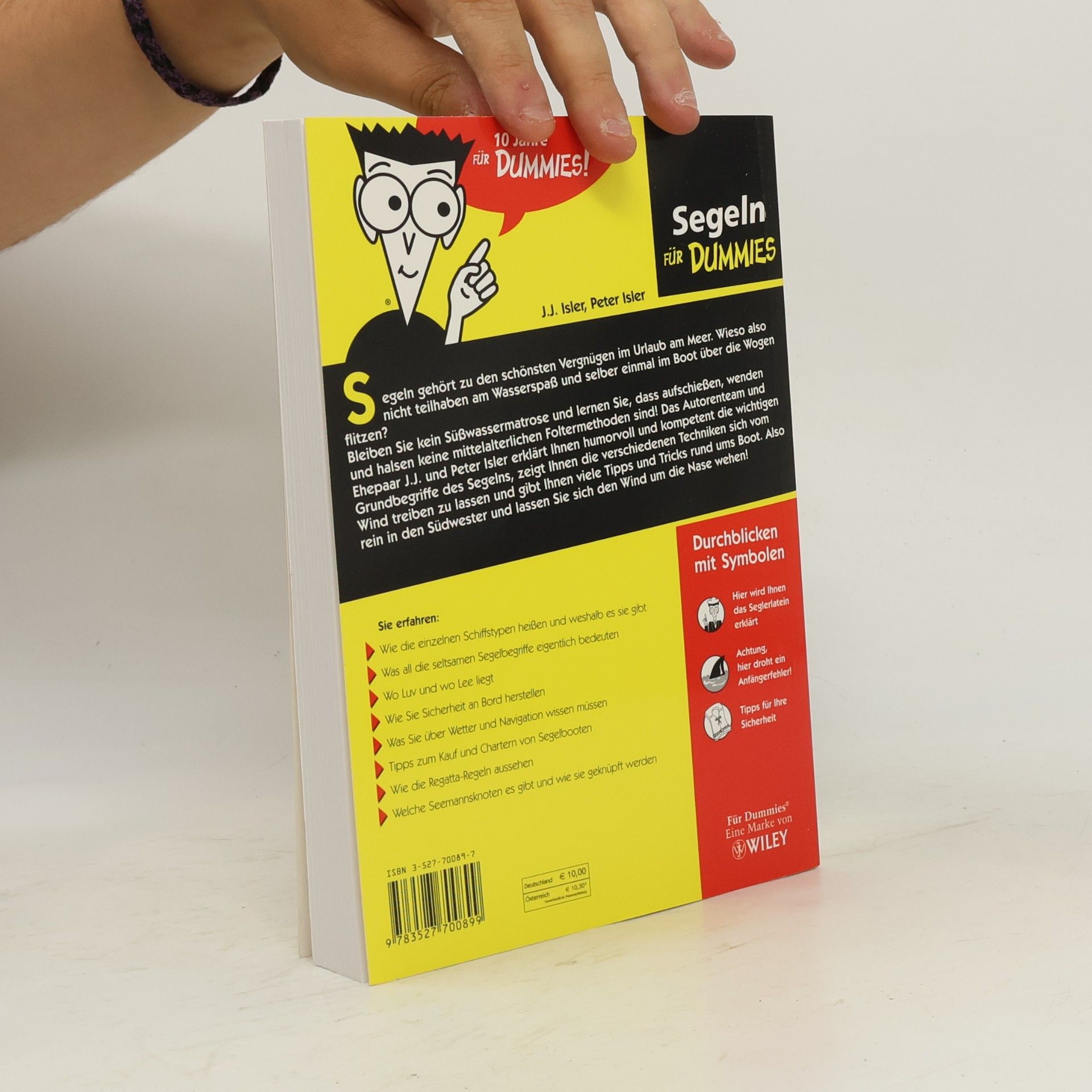 J. J. Isler Segeln für Dummies