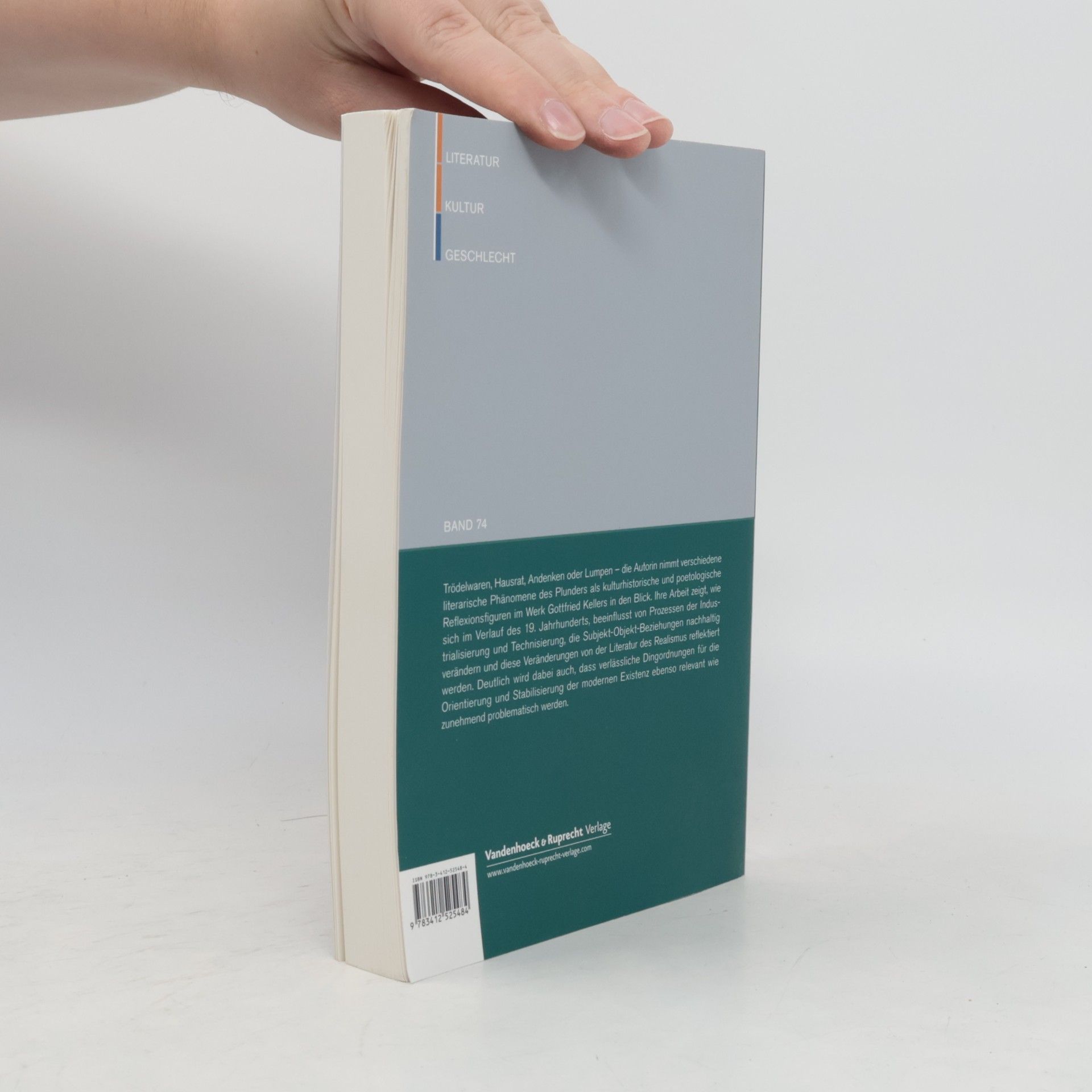 Kerstin Roose Poetik des Plunders
