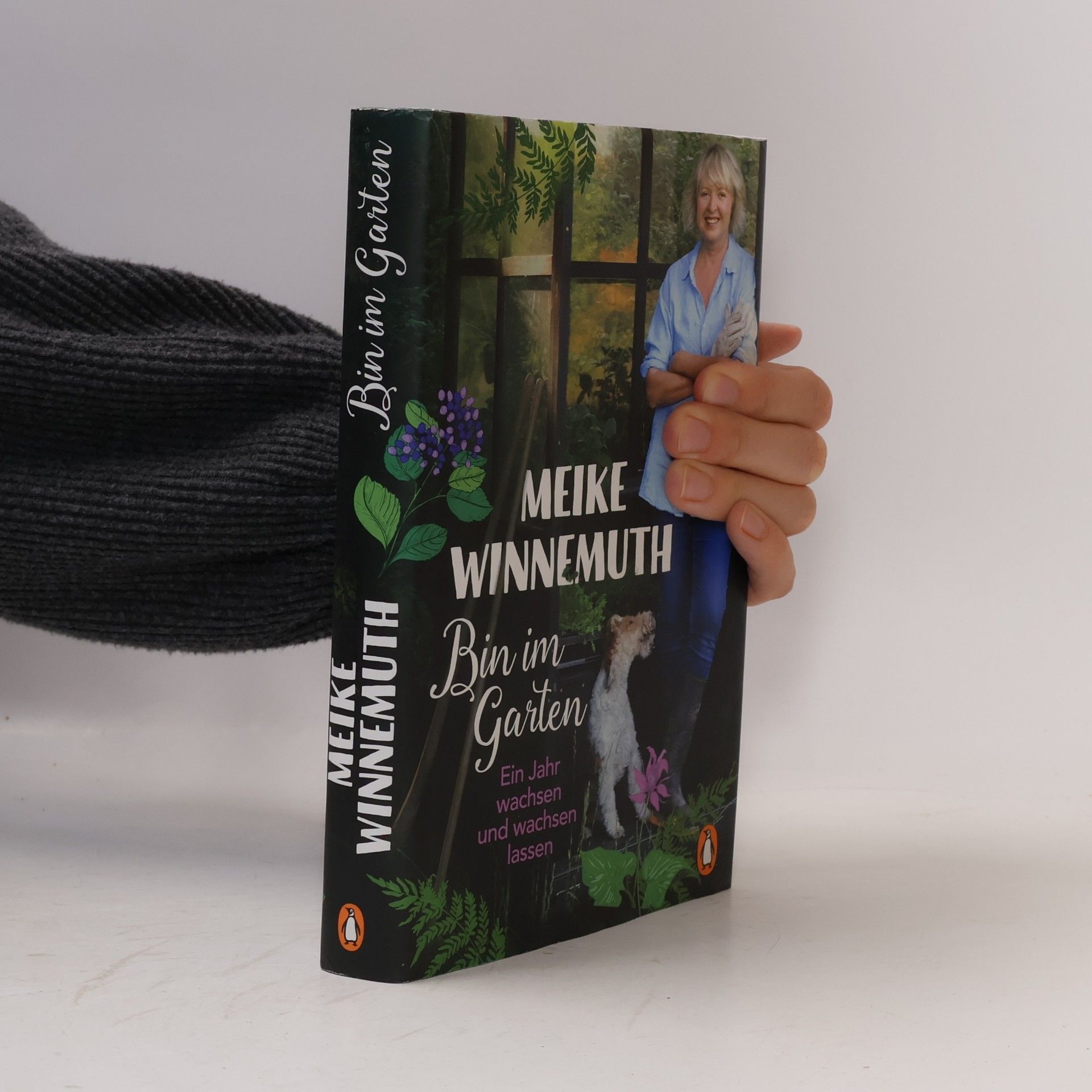 Meike Winnemuth Bin im Garten