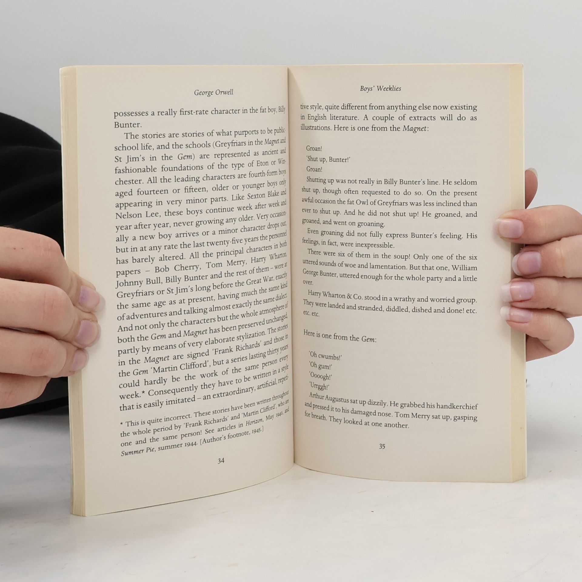 George Orwell Decline of the English murder