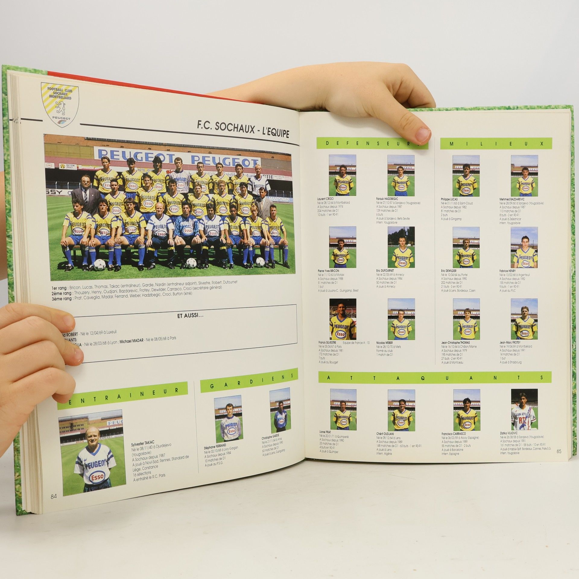 Jacques Vendroux Tout le football 91/92