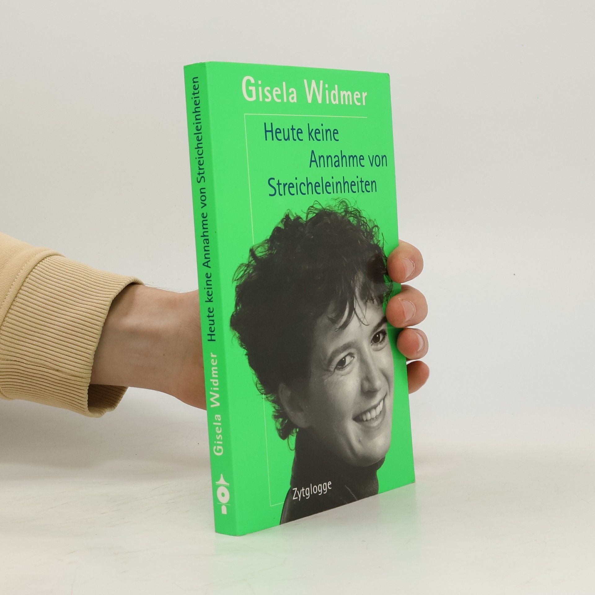 Gisela Widmer Heue keine Annahme von Streicheleinheiten. Kolumnen