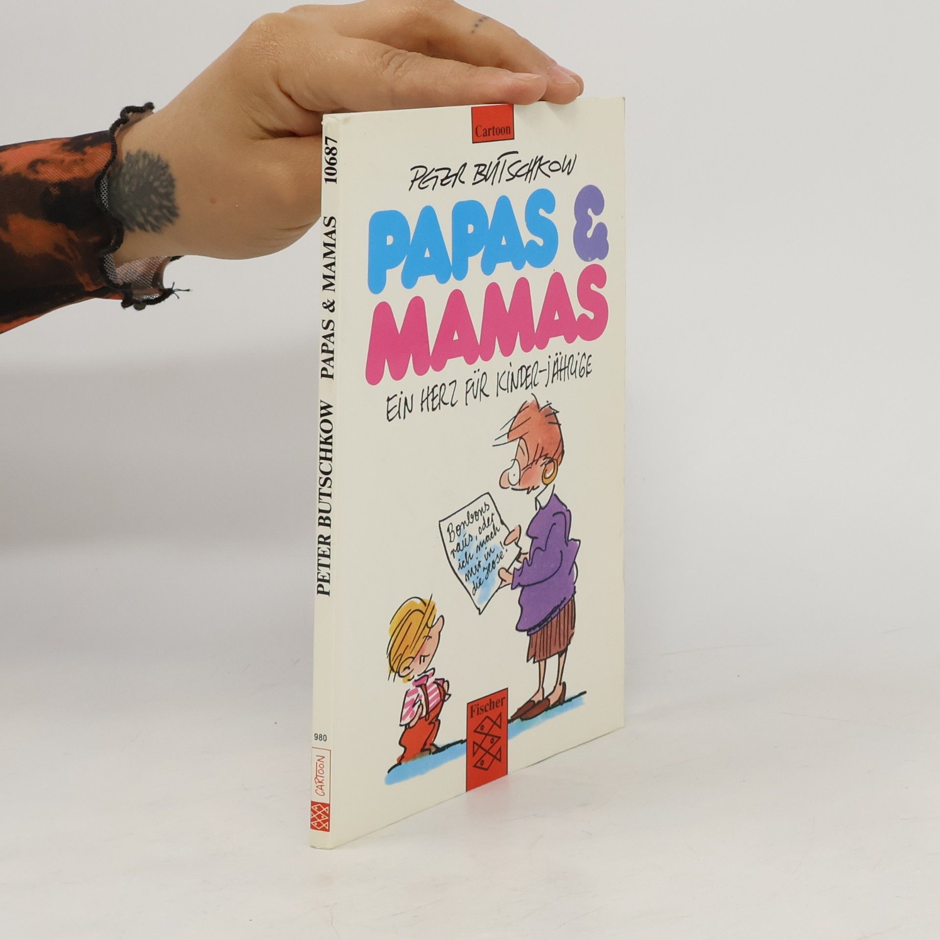 Peter Butschkow Cartoon: Papas & Mamas: Ein Herz für Kinder-Jährige