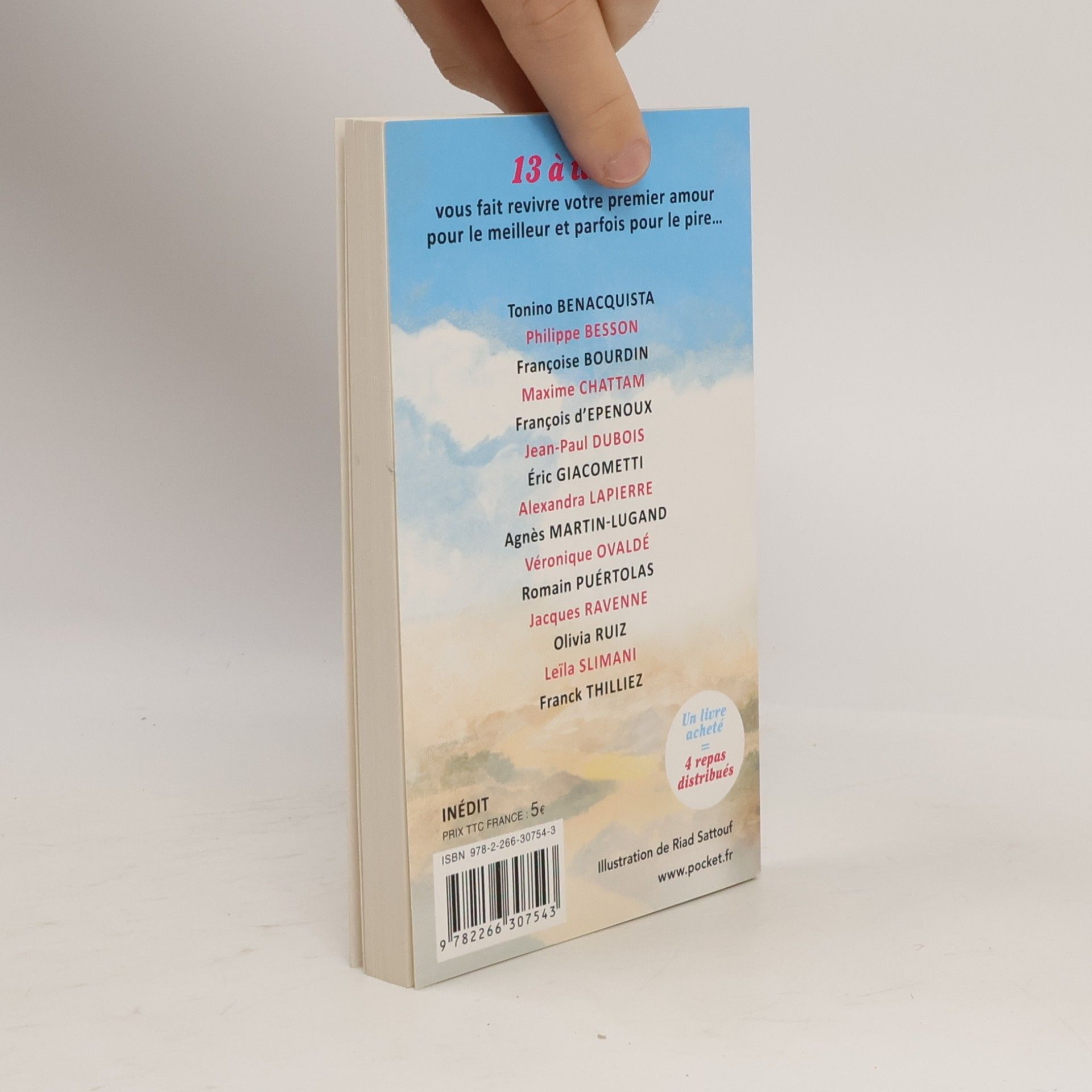 Kolektiv autorů 13 à table! 1 livre = 4 repas