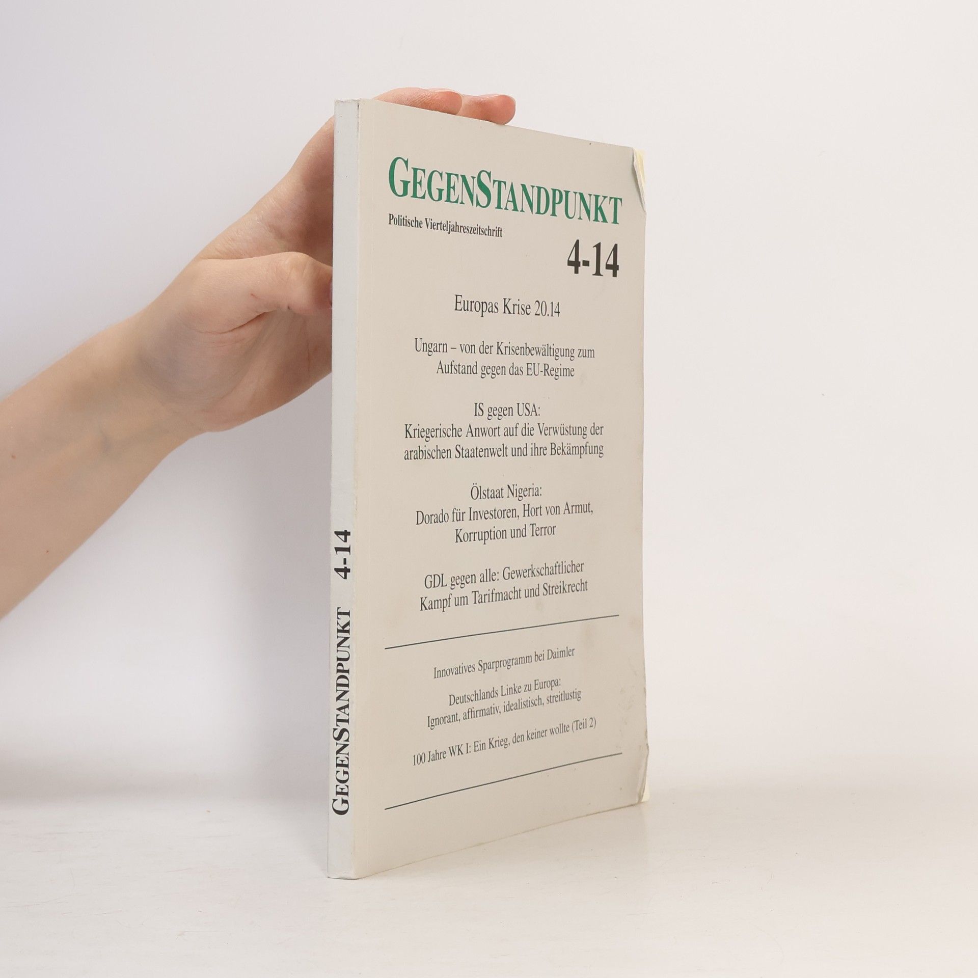 Autorenkollektiv GegenStandpunkt 4-14