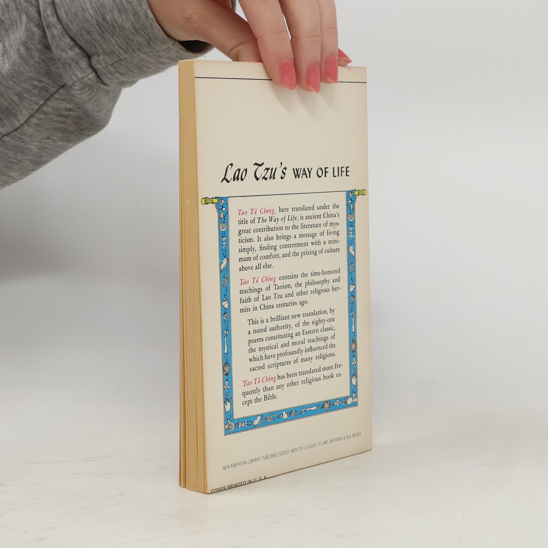 Lao-tzu The Way of Life