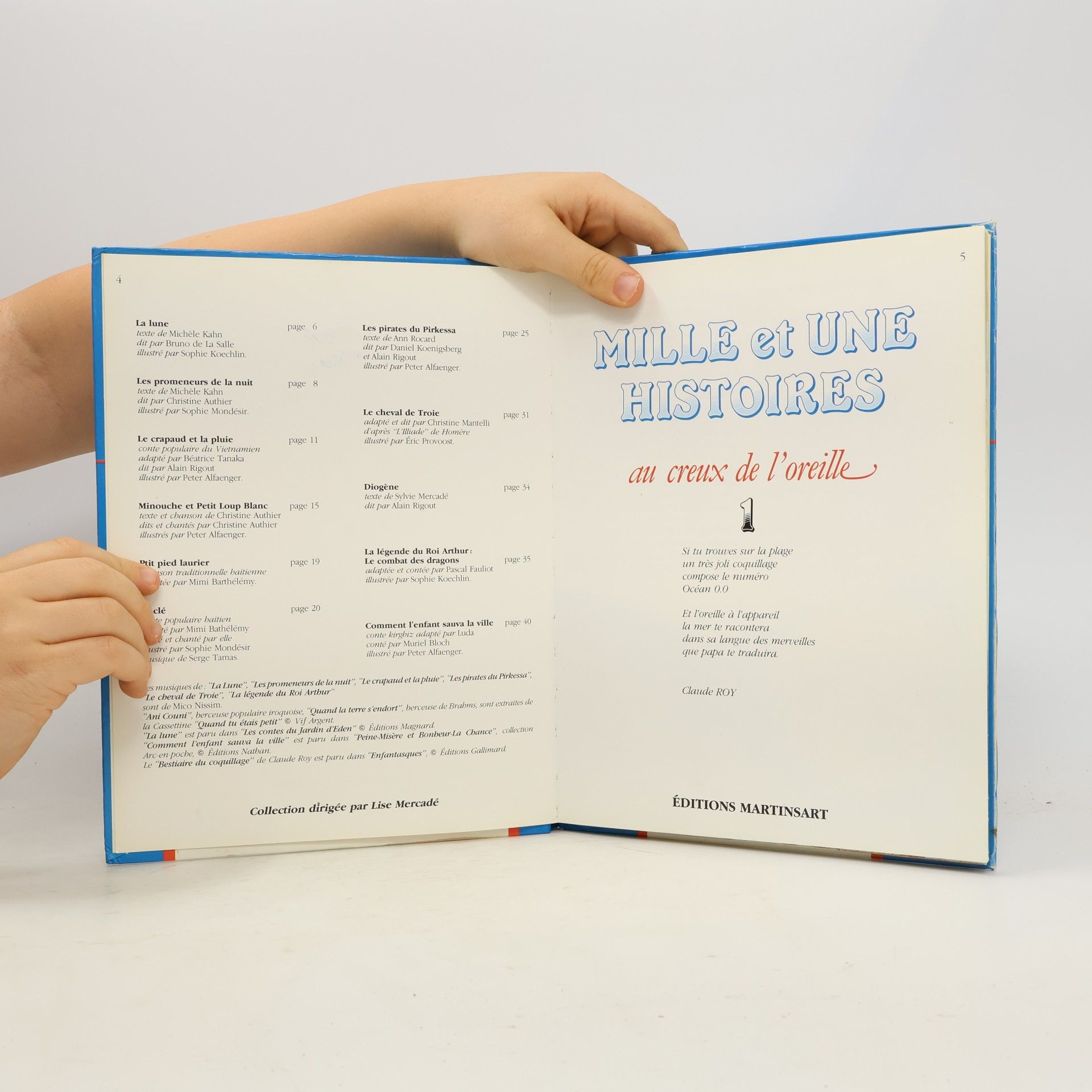 Various authors Mille et une histoires au creux de l'oreille