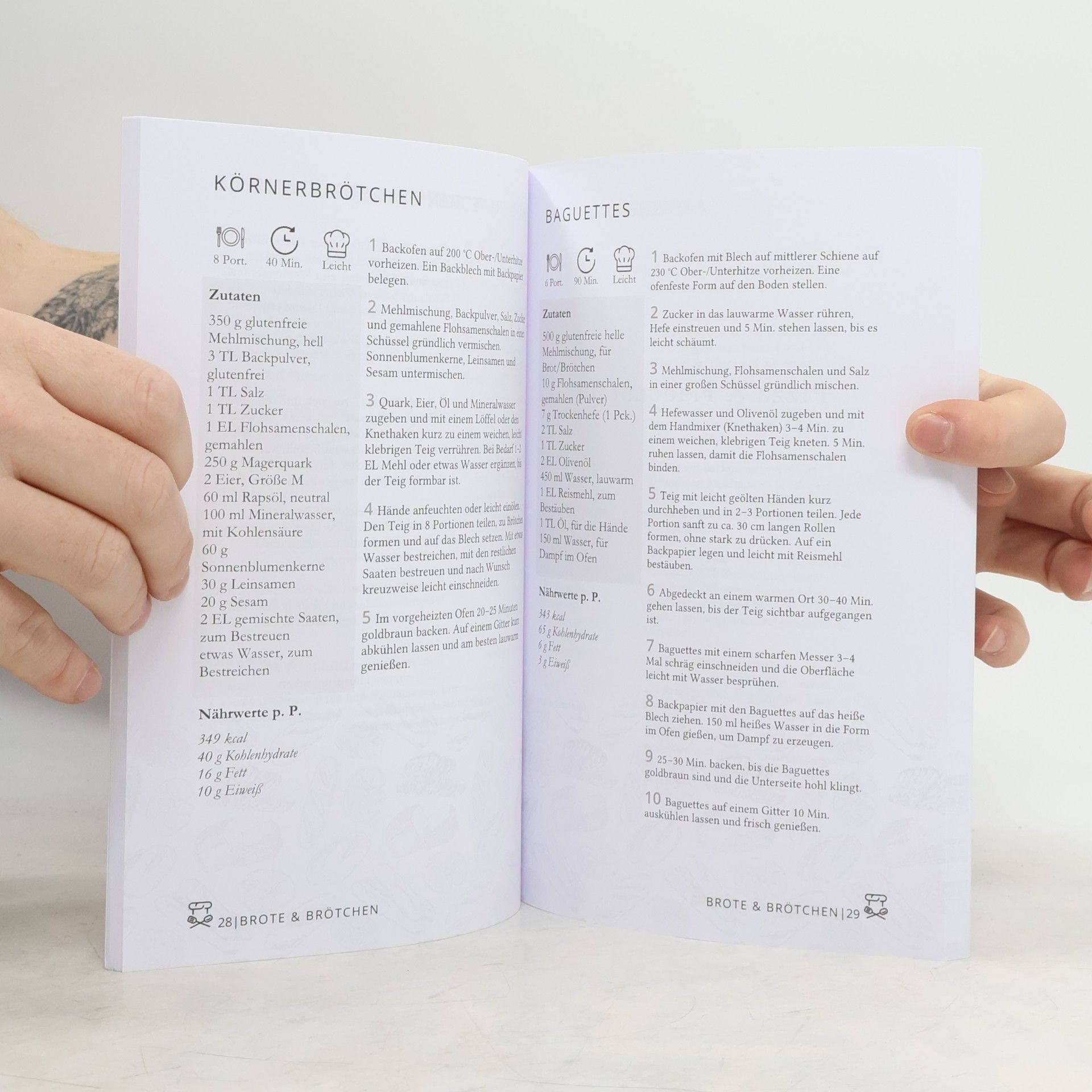 Julie Lindner Glutenfrei backen: So easy! Die leckersten Rezepte für jeden Geschmack und Anlass – für unbeschwerten Genuss – inkl. 30-Tage-Ernährungsplan, Grundmischungen, Brote & Brötchen, Brandteig & Plunder