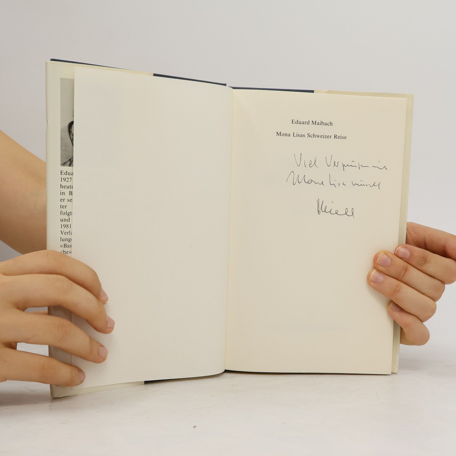 Eduard Maibach Mona Lisas Schweizer Reise