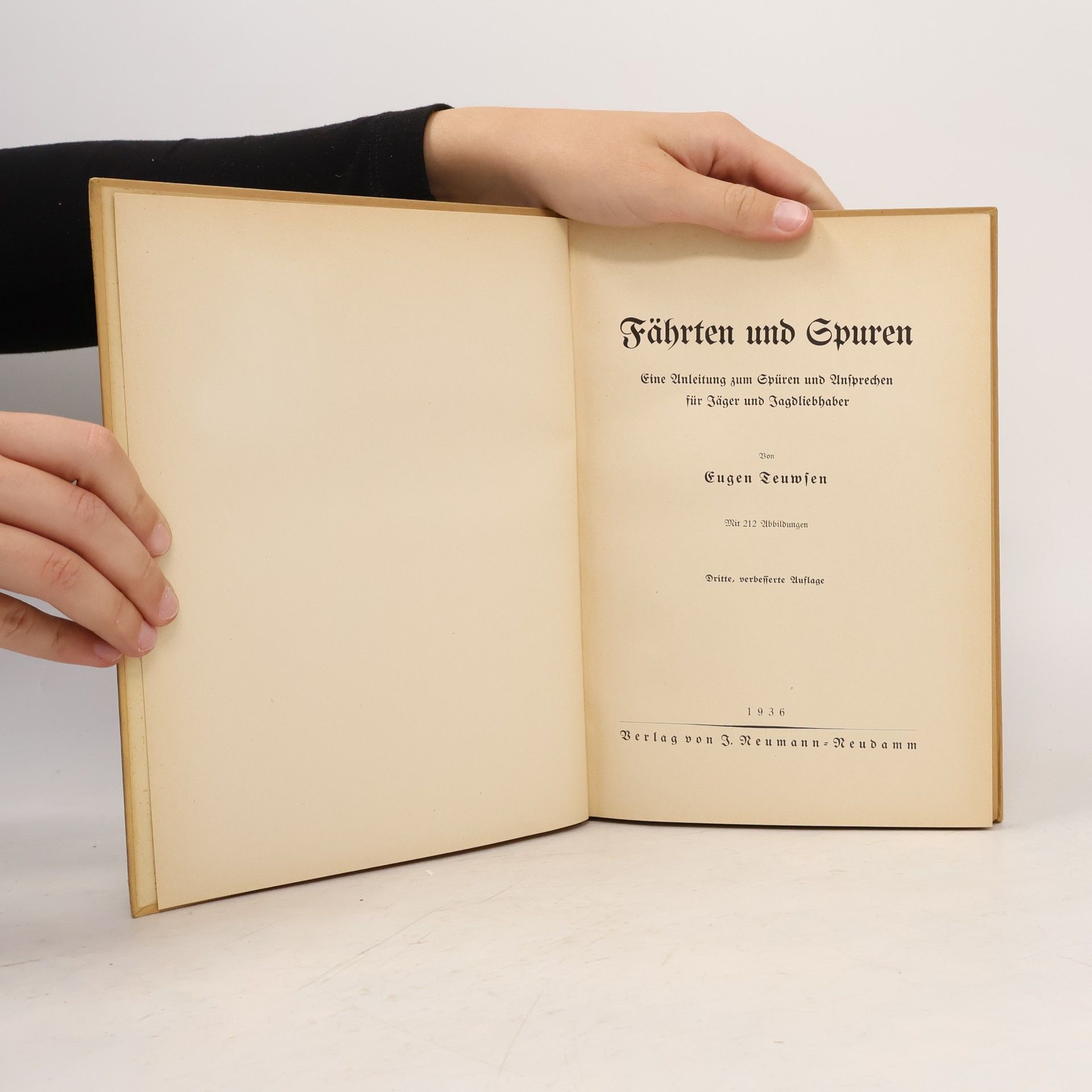Eugen Teuwsen Fährten und Spuren