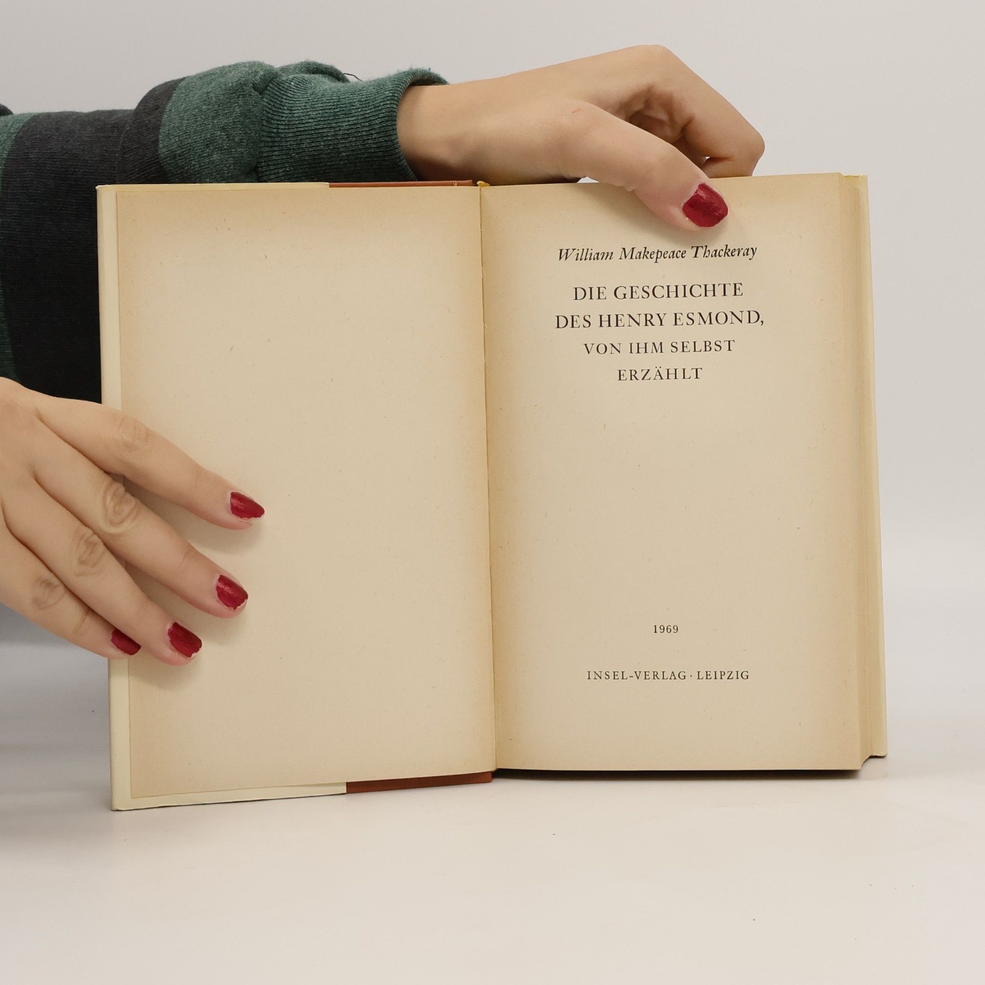 William Makepeace Thackeray Die Geschichte des Henry Esmond